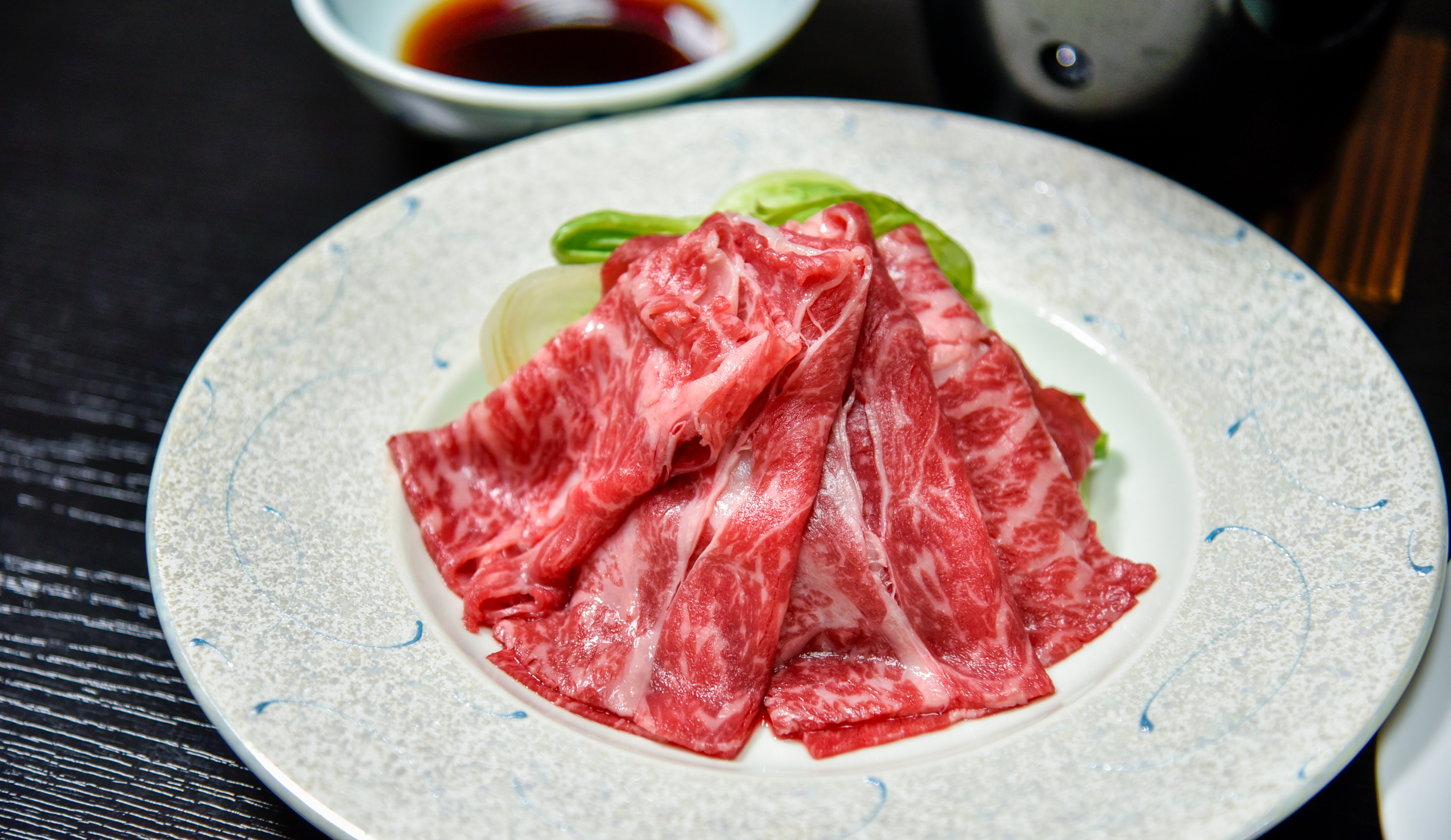 【晚餐範例】溫泉牛肉涮鍋