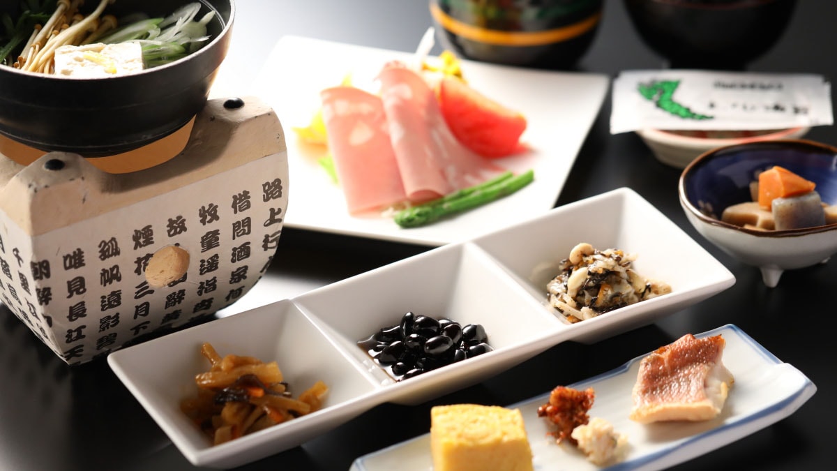  早餐範例：日式餐食