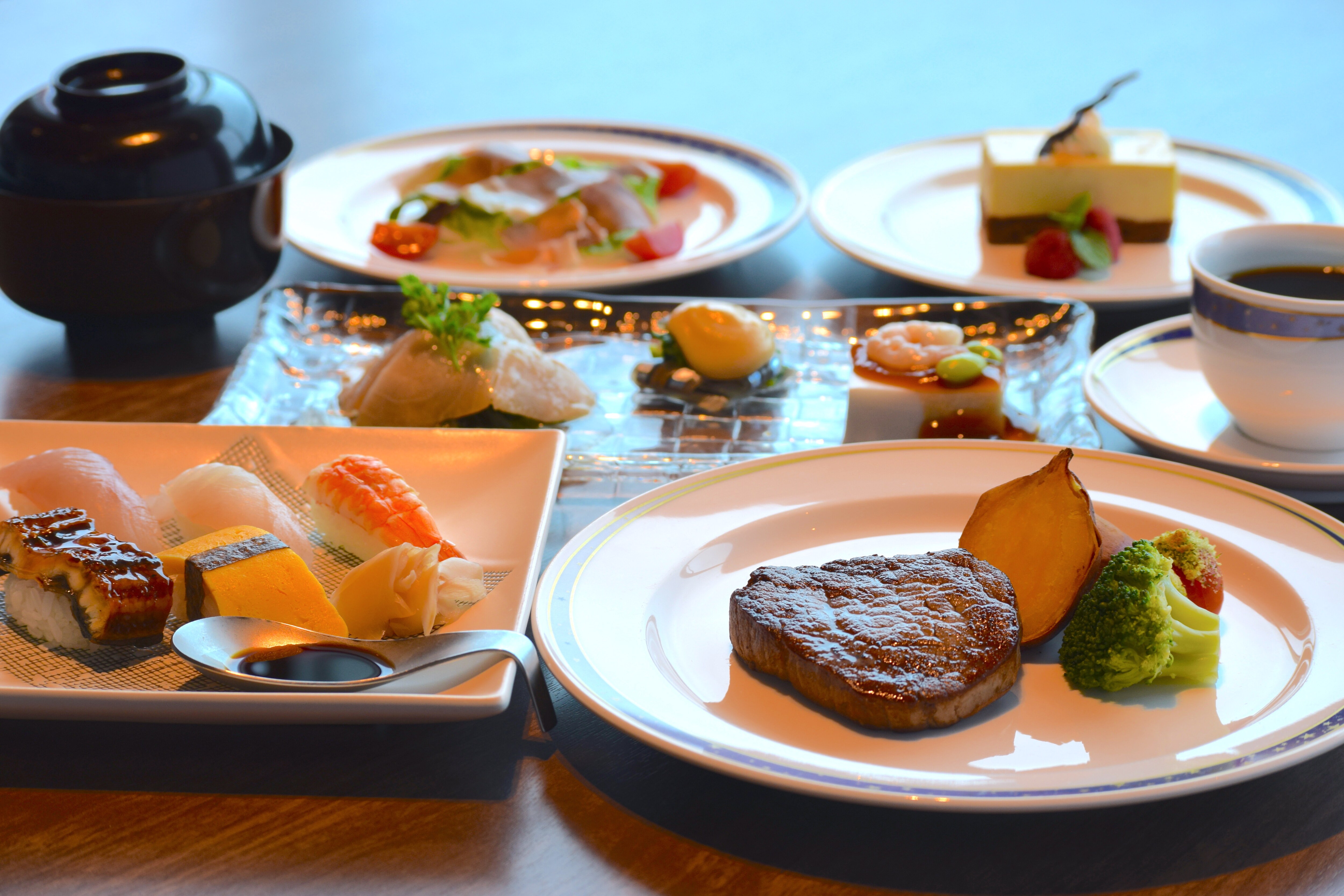 Western-style meat dishes, Japanese-Western course
