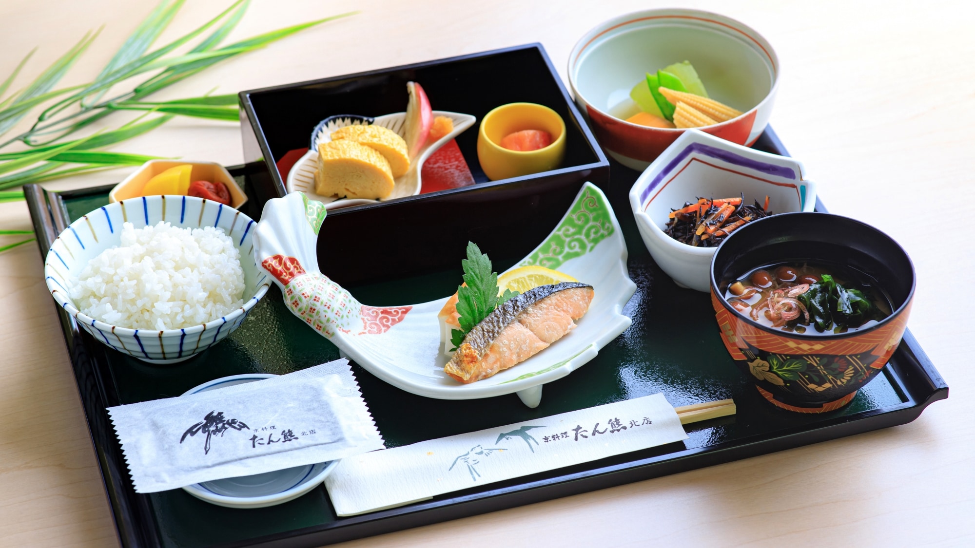 6楼“京都餐厅Tankuma Kita”日式早餐