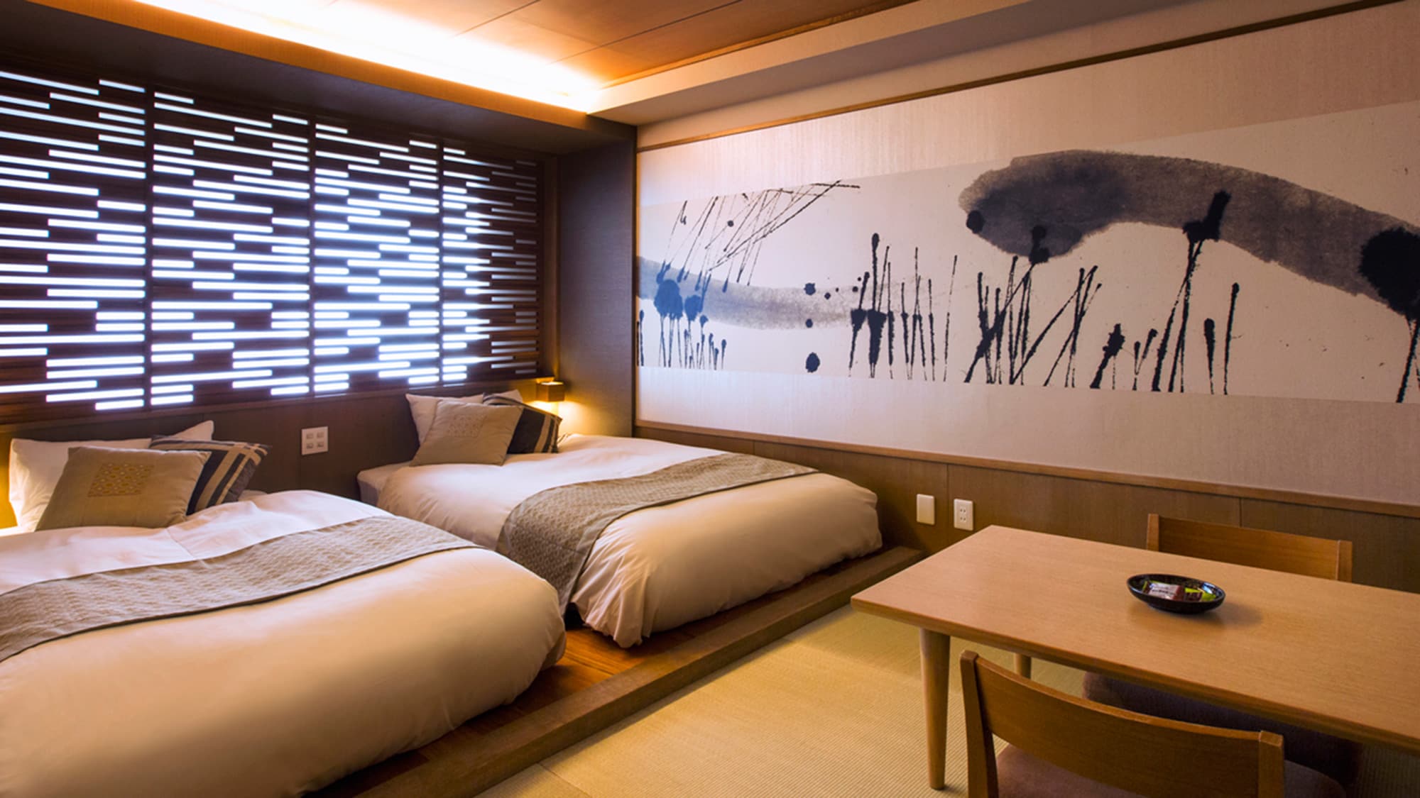 【日式摩登】日式風格的榻榻米房間，面積21㎡。