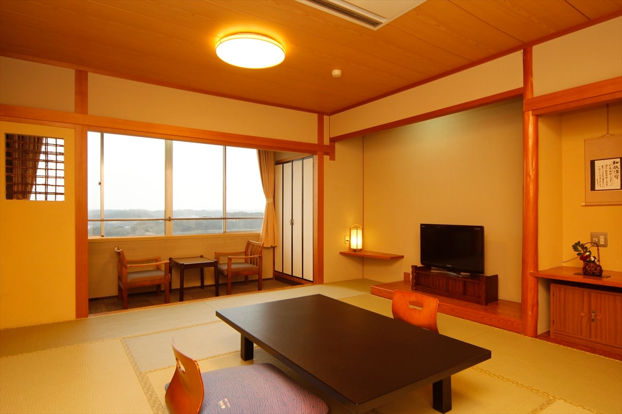 海邊的日式房間的例子