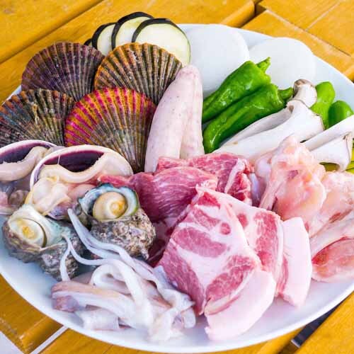 *燒烤食材圖片