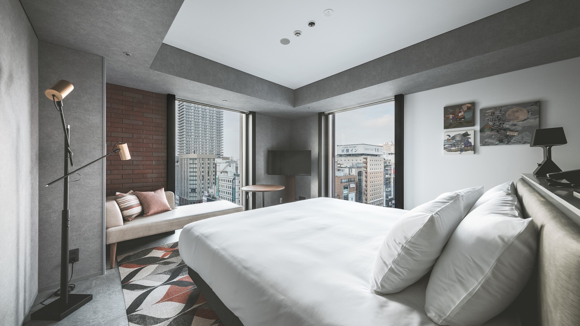 Phòng Deluxe Corner Double (31.0㎡)