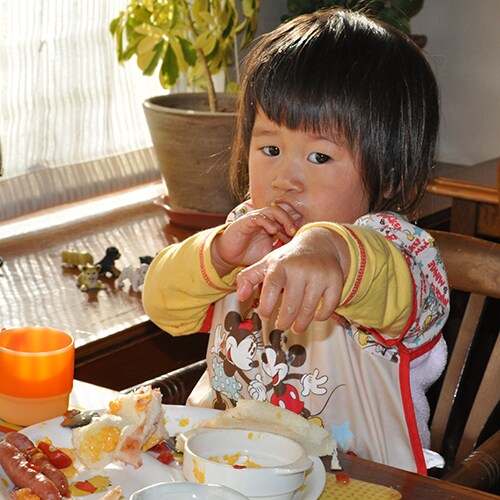 The children's lunch is also very popular