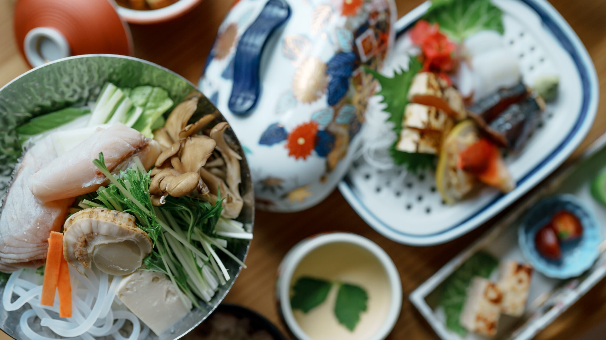 [Hidangan kaiseki musiman yang direkomendasikan oleh koki] gambar hidangannya