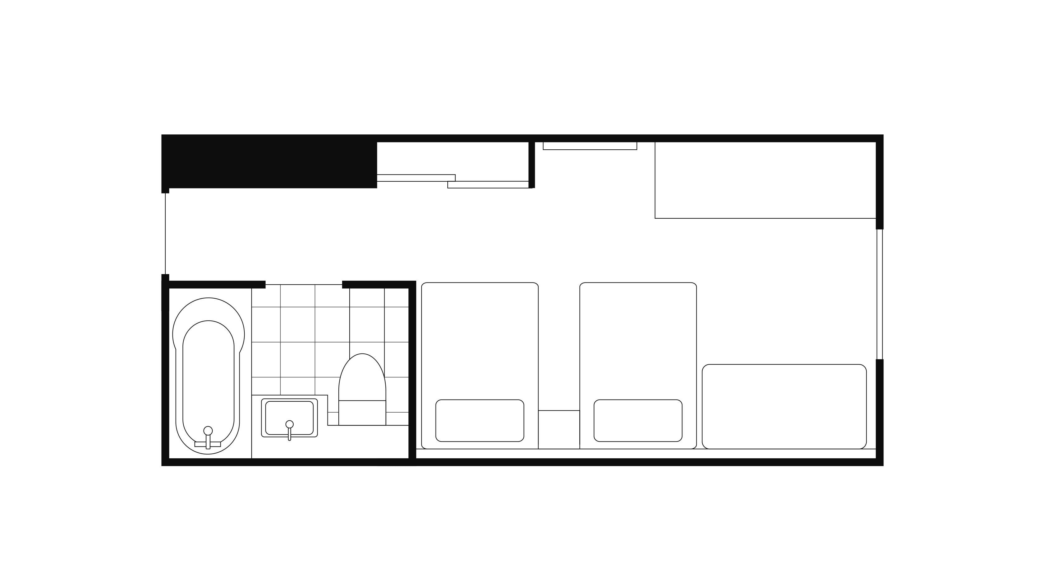Floor plan: Superior Twin Room