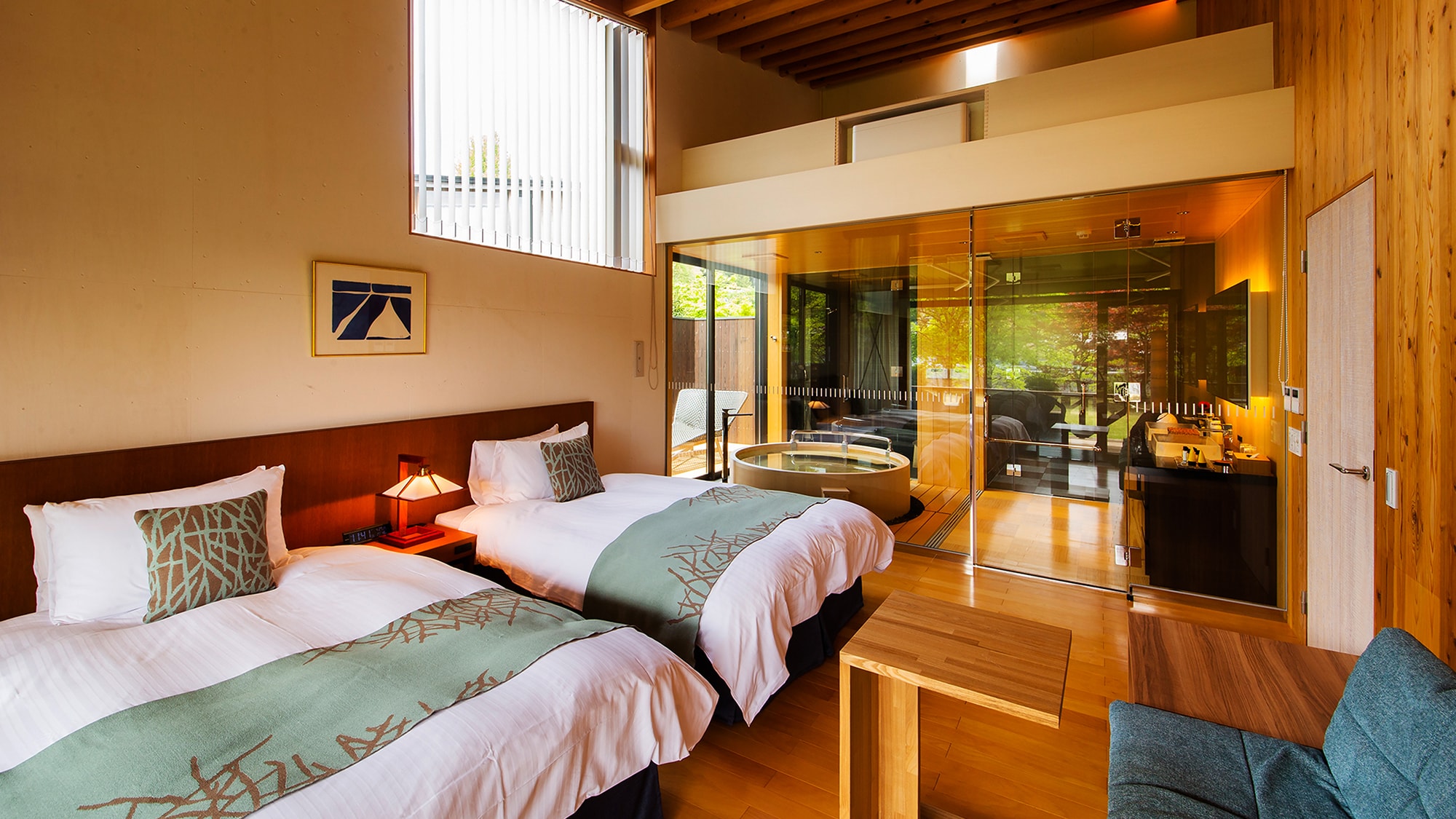 Suite Room-Japanese Living Menerima Good Design Award 2015. Nikmati & rdquo; desain ruang perpaduan Jepang-Barat & rdquo;