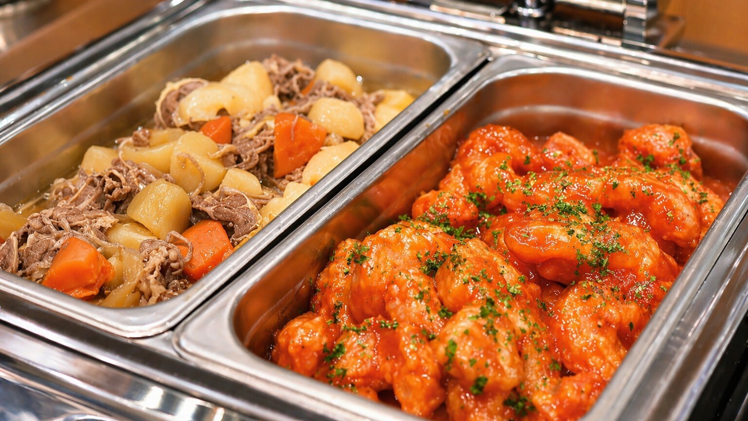 아침 식사 바이킹 * 「오후쿠로의 맛」과 리피터에게 호평의 여장수 만들기 반찬도 늘어서 있습니다
