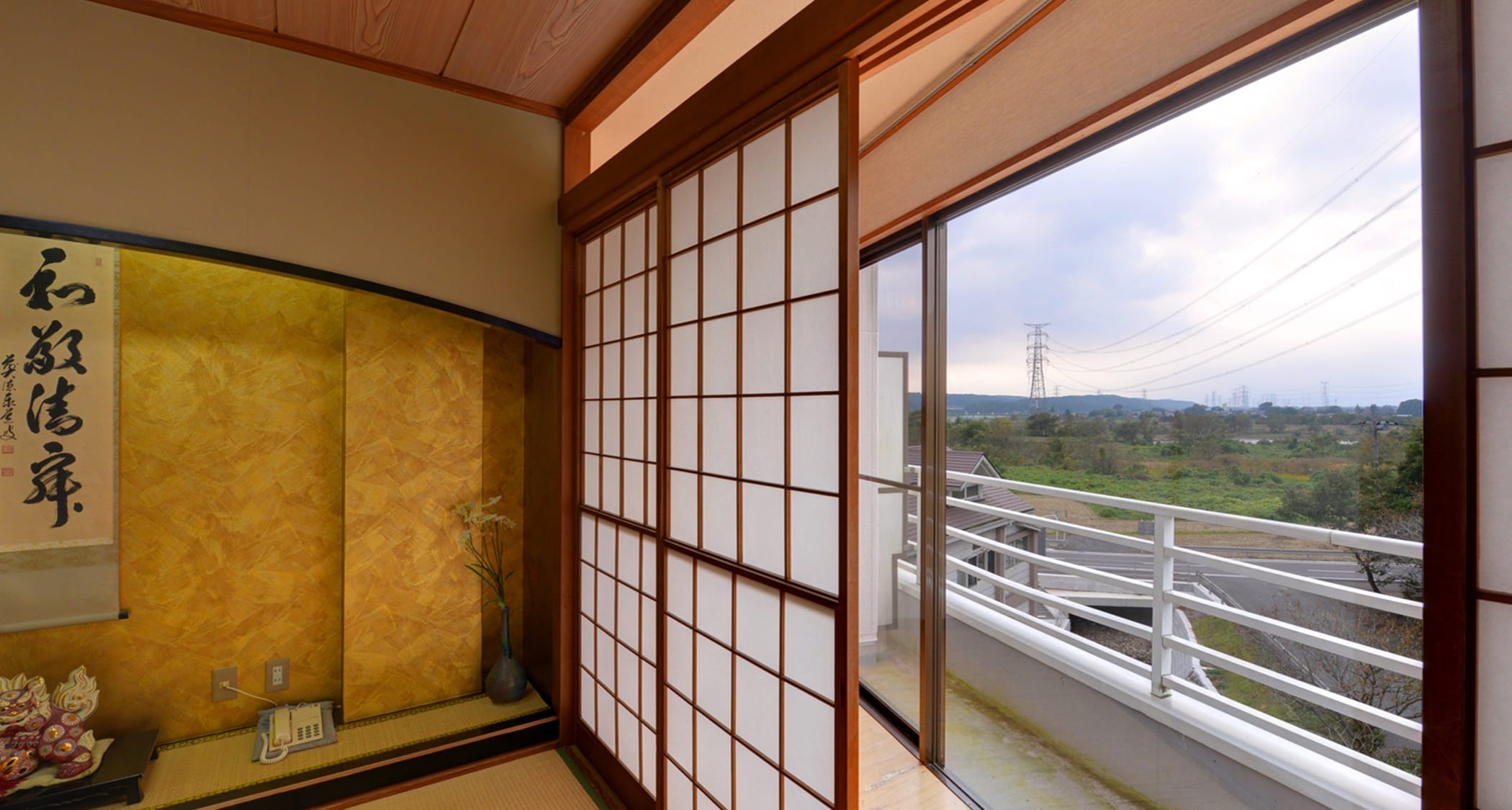* Guest room / A view of the beautiful four seasons of the Nasu mountain range and Nakagawa from a distance-a clean Japanese-style room