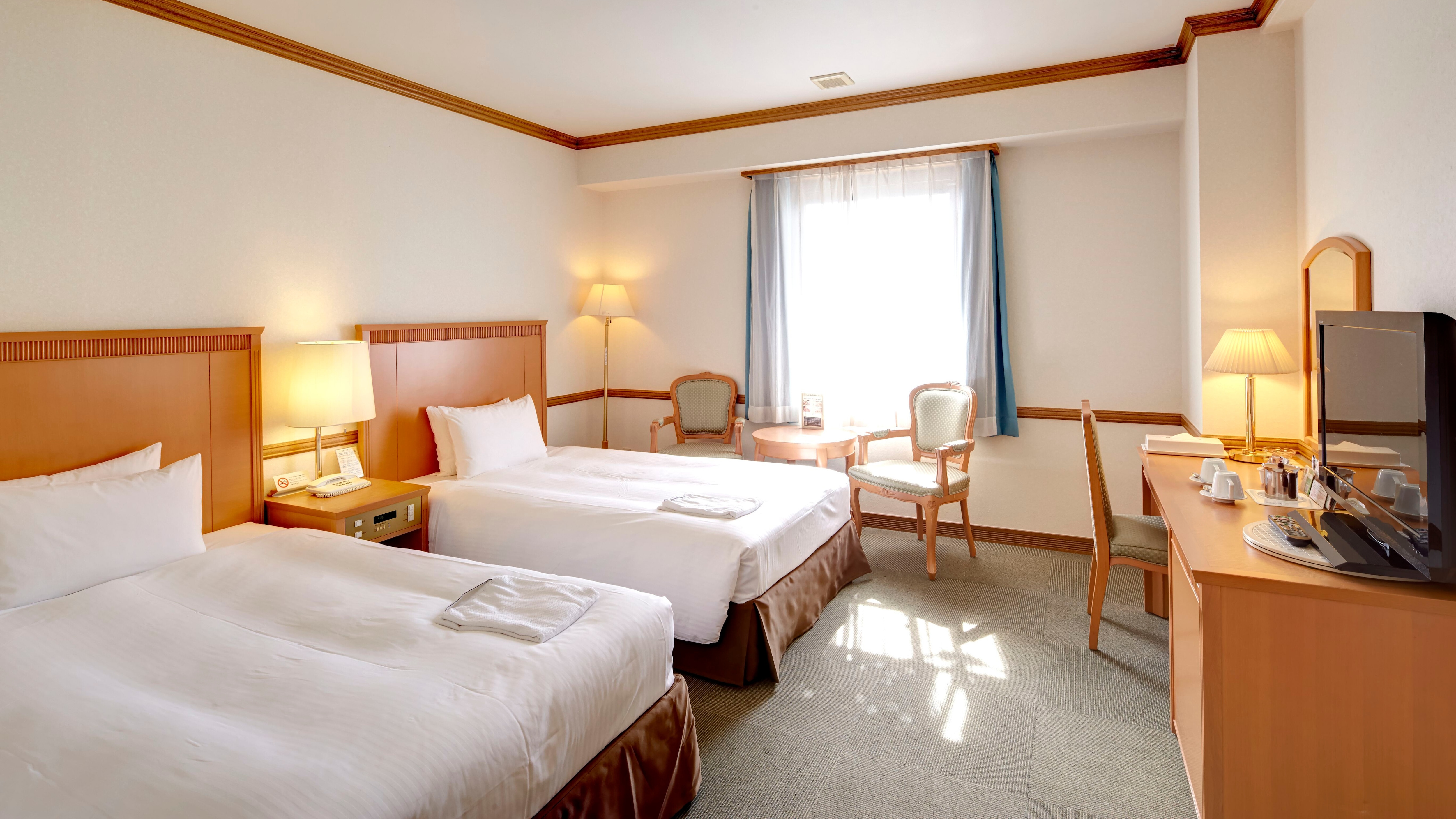 Twin room 23㎡ (Main building Station Wing)