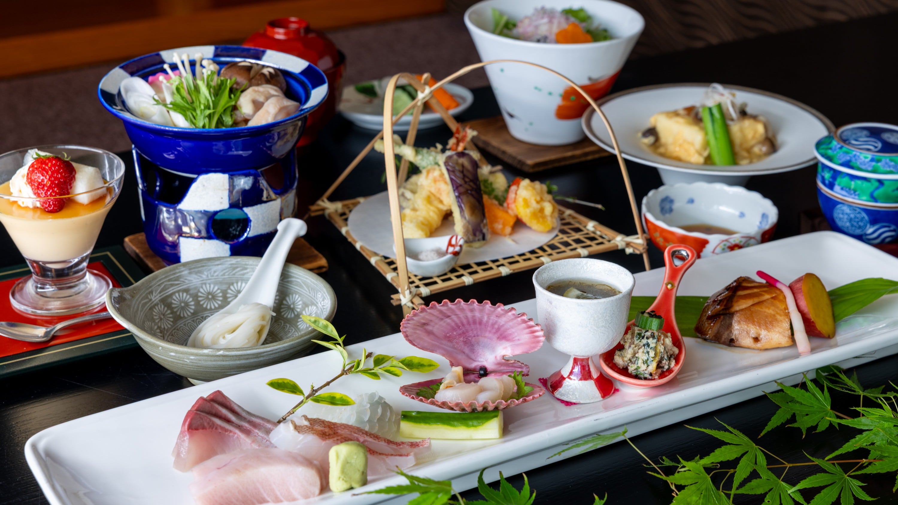 [Island Trip Kaiseki] This is our standard! It's packed with the deliciousness of the island.