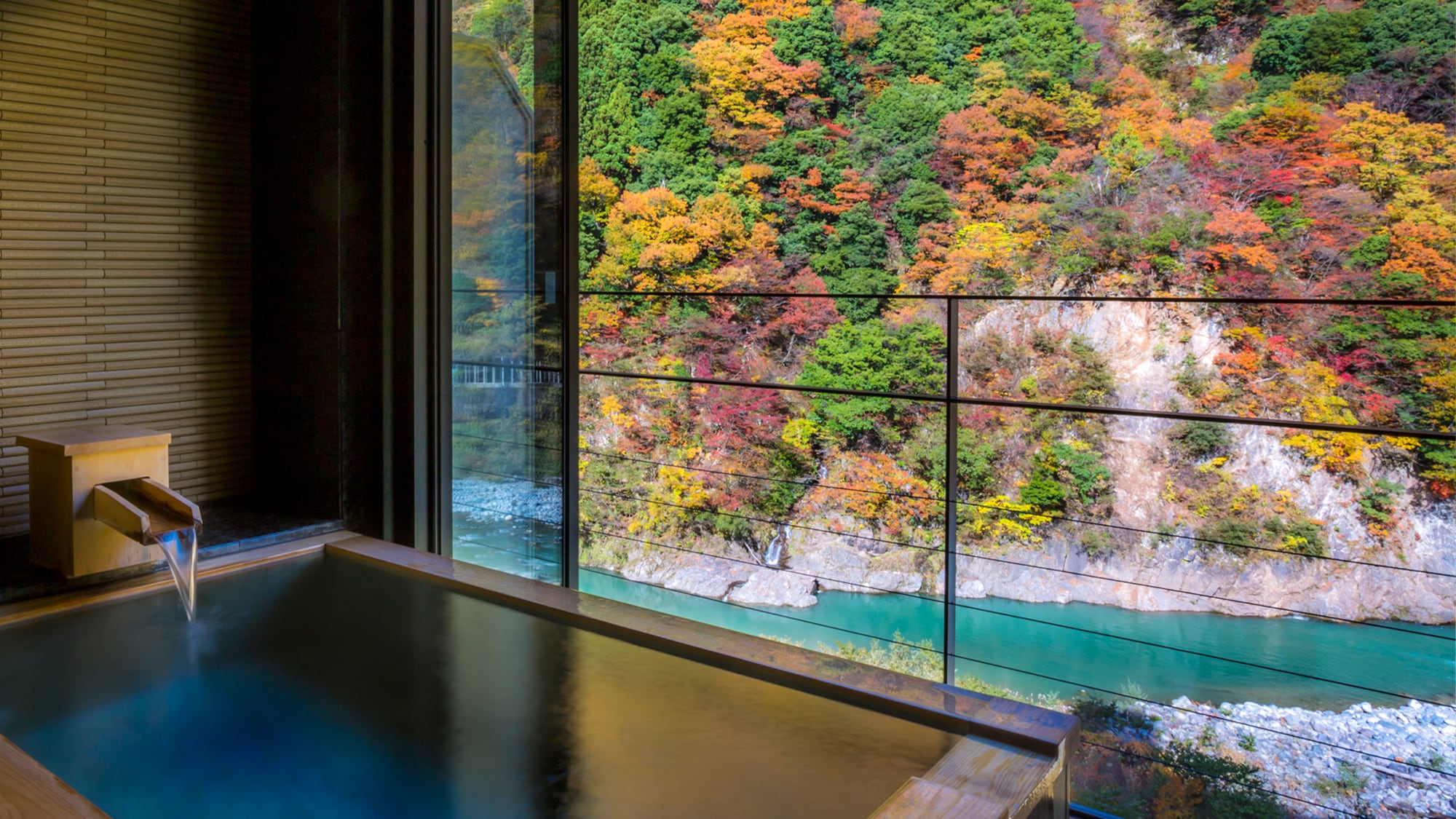 【附露天浴池的和洋室重新開業 大鳳閣】紅葉季節