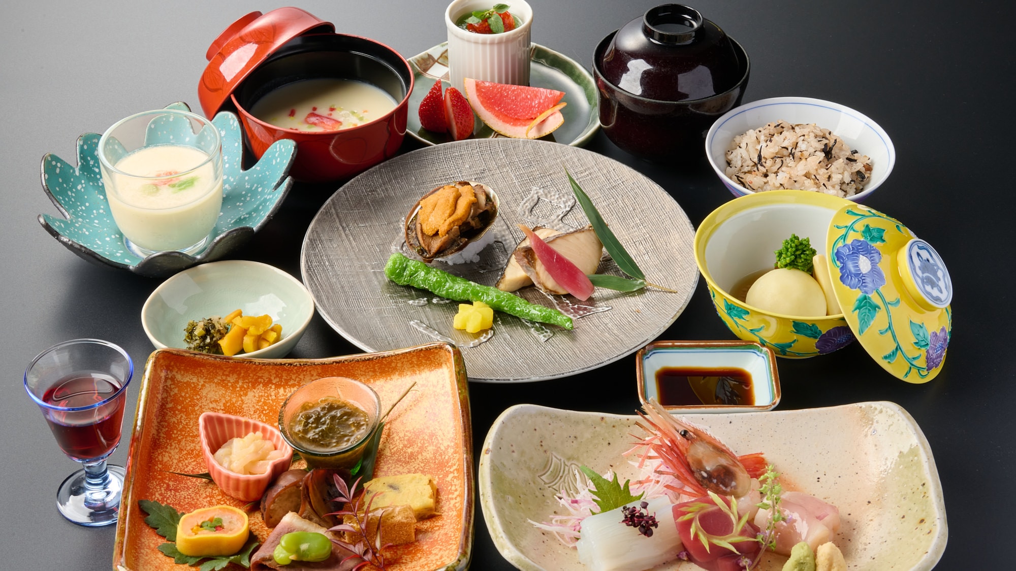【Chikuyo 悠闲怀石料理套餐：日历】