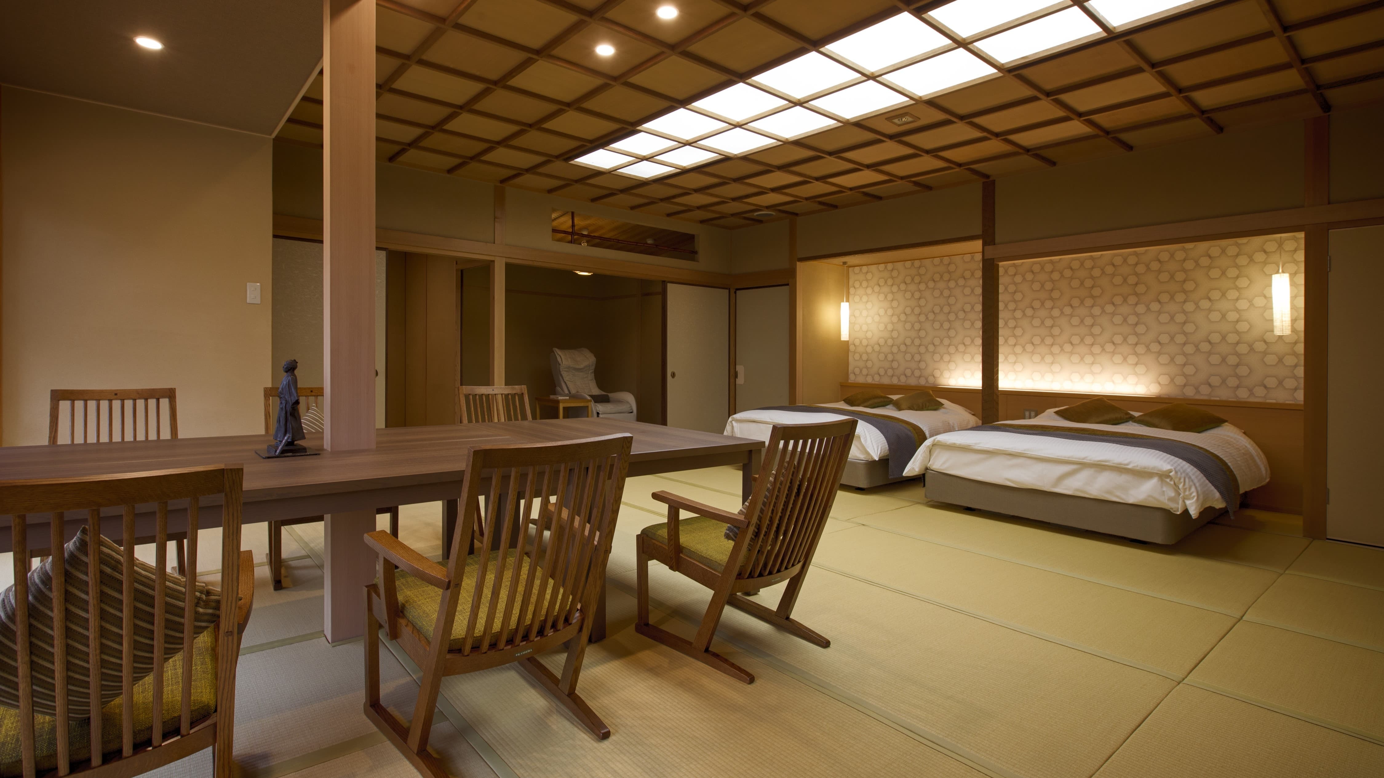 [Gedung baru/bebas rokok] Kamar Superior Twin <Modern Jepang yang menenangkan>