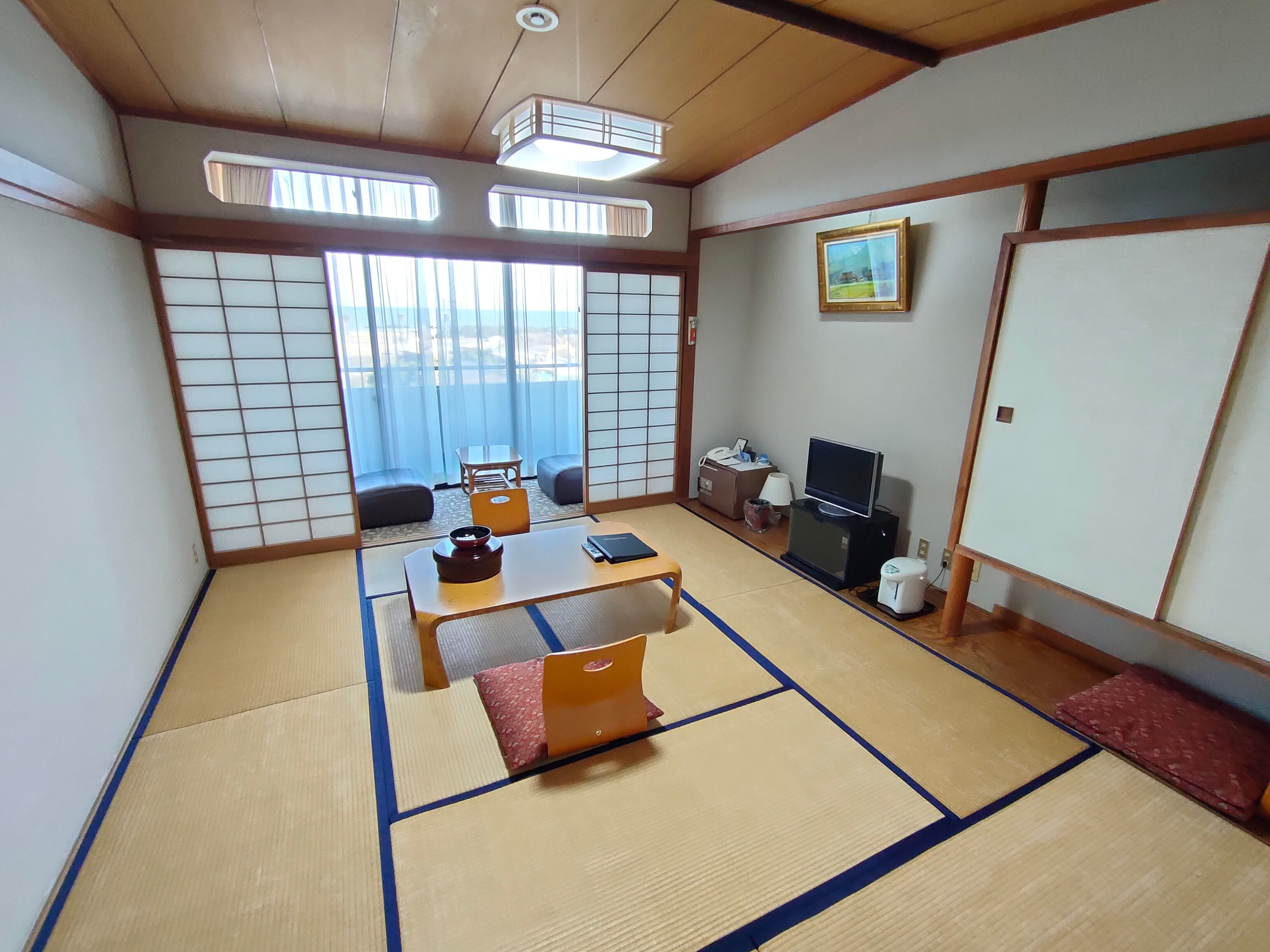 ห้องพักแบบญี่ปุ่น (10 เสื่อทาทามิ) (ริมทะเล)