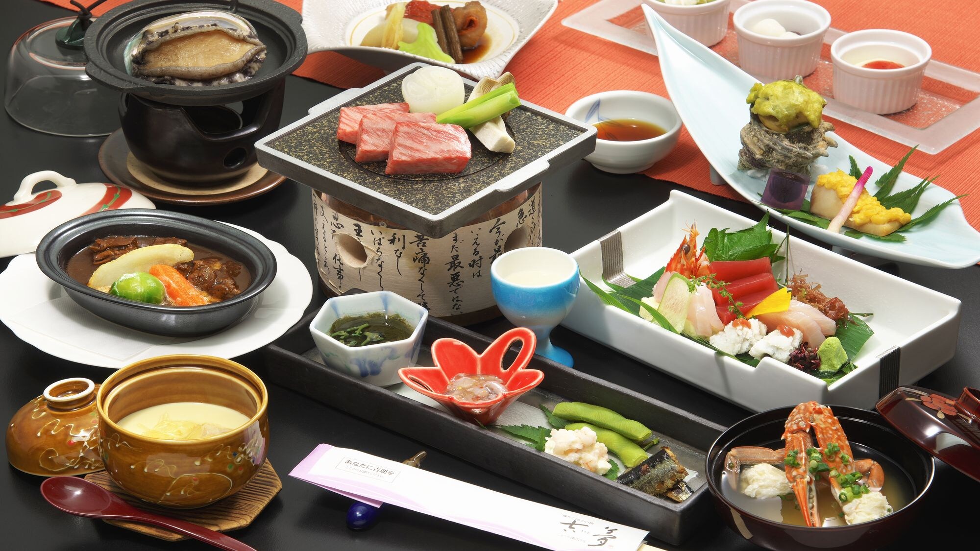 [Yumeshozen/Kisshozen] A standard course focusing on locally produced ingredients