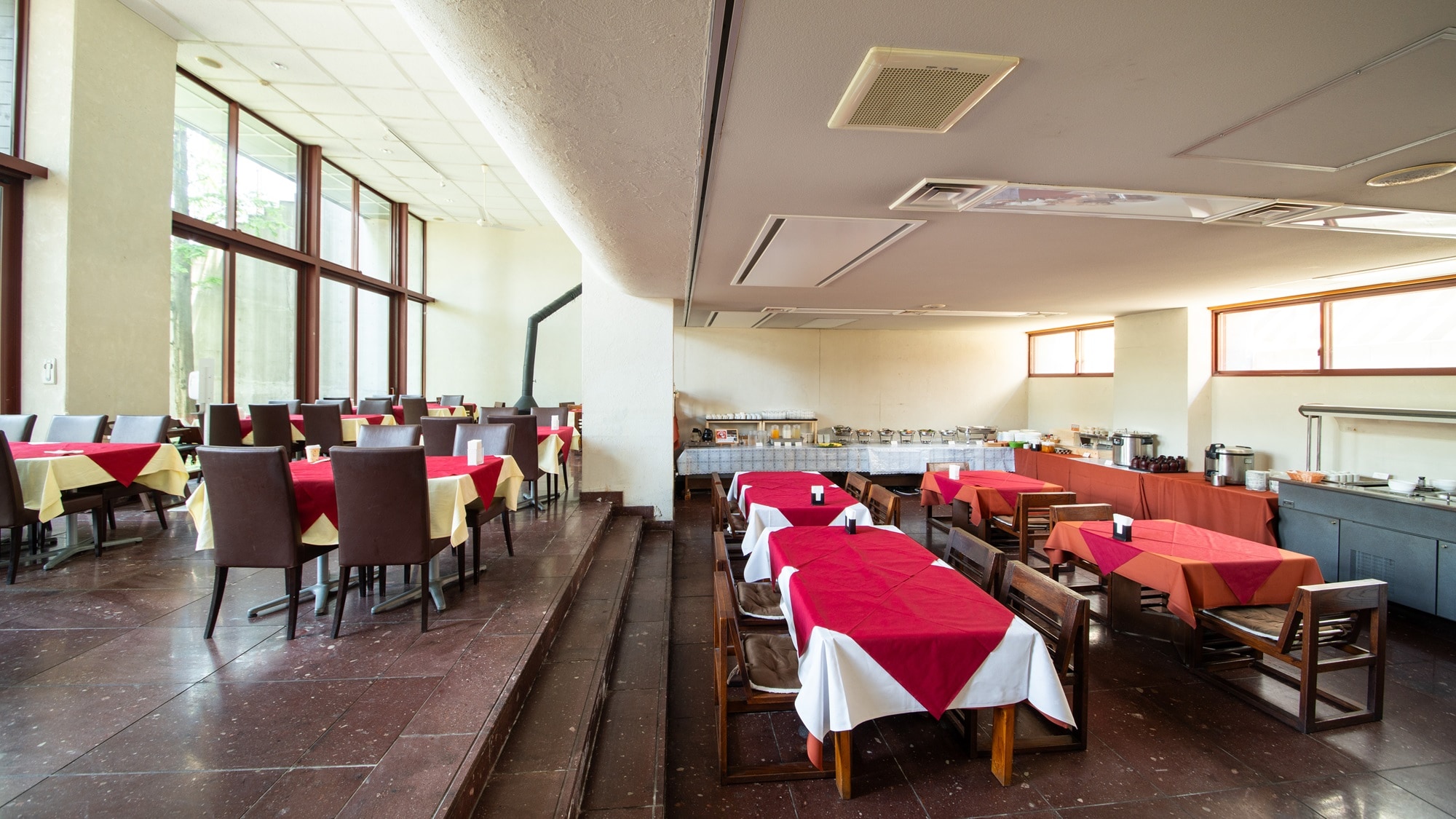 Breakfast buffet venue