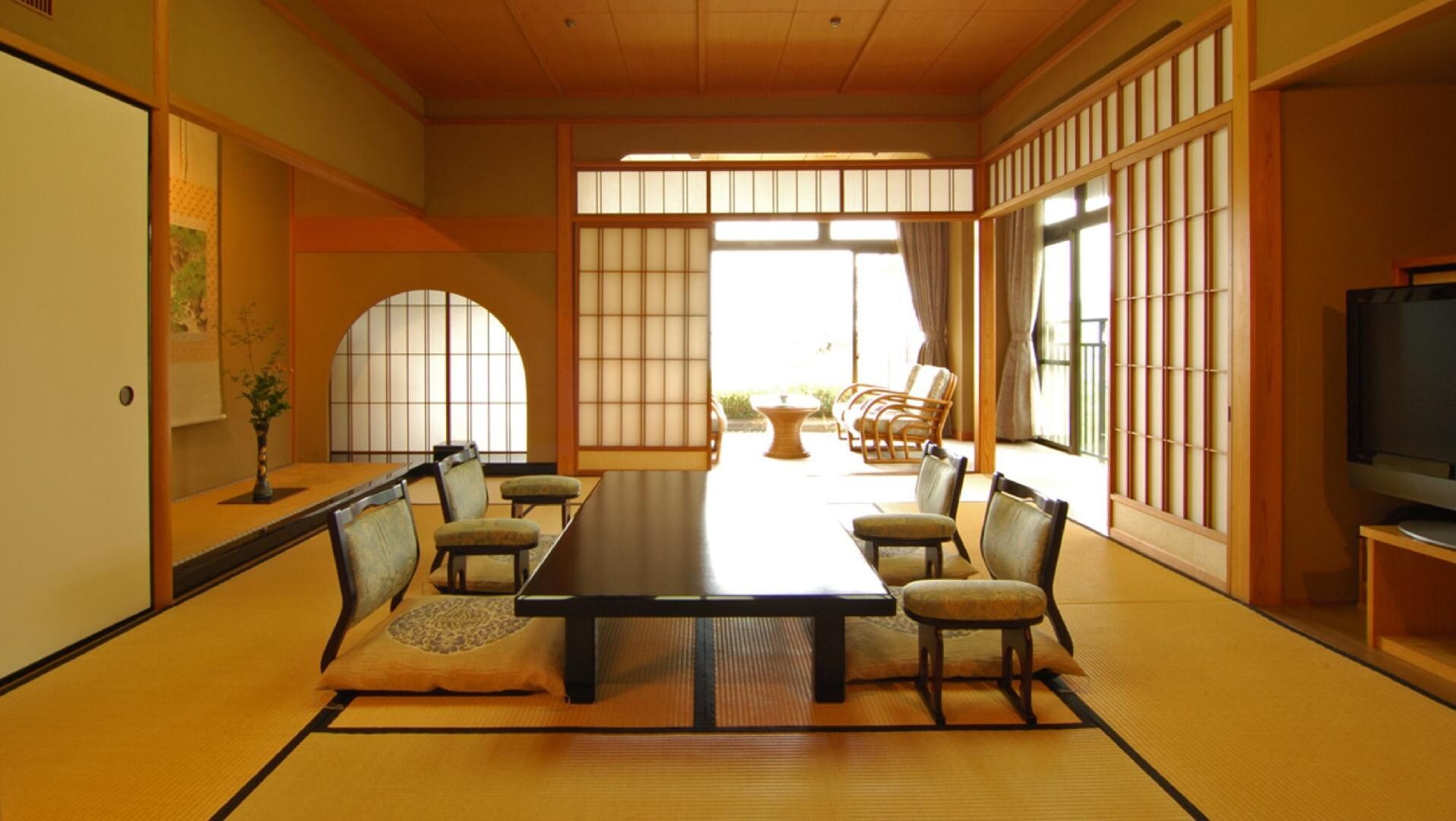 [特别房间的例子]请在充满日本精神的房间里度过您的时光。