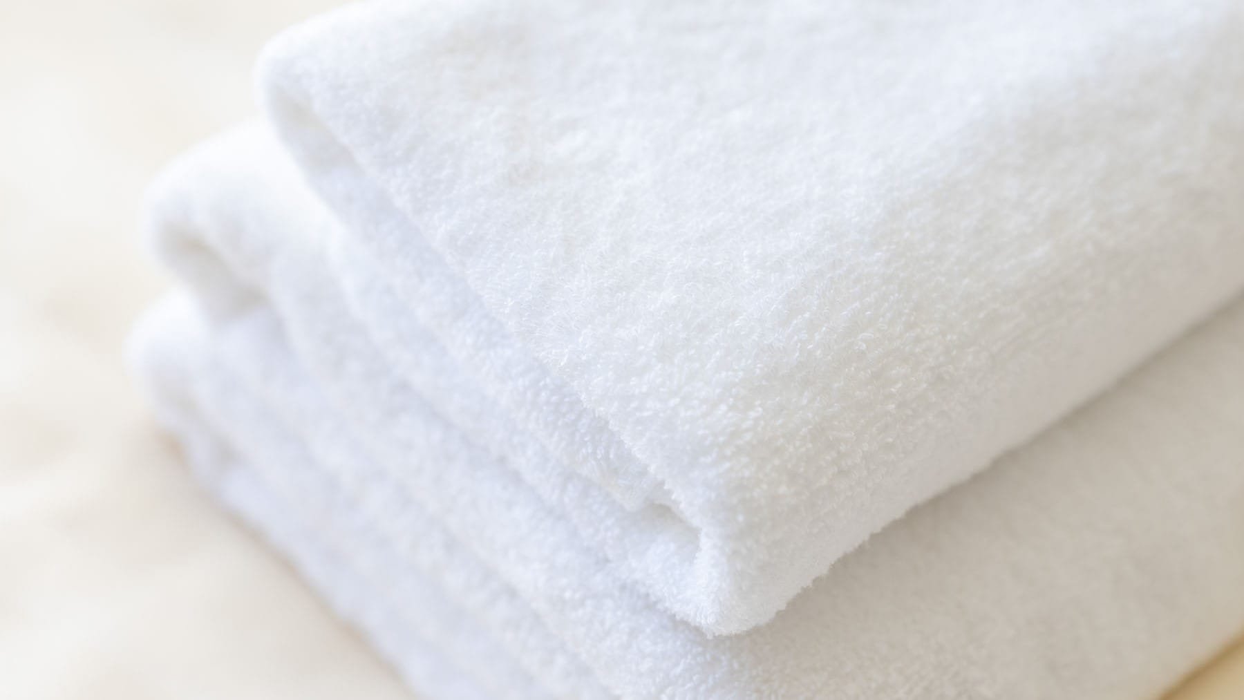 Towels are provided in each room.