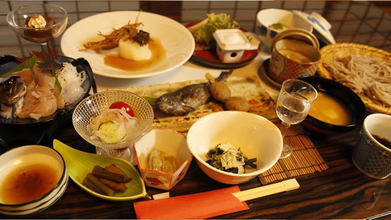 Enjoy the sincere seasonal flavors of Togakushi