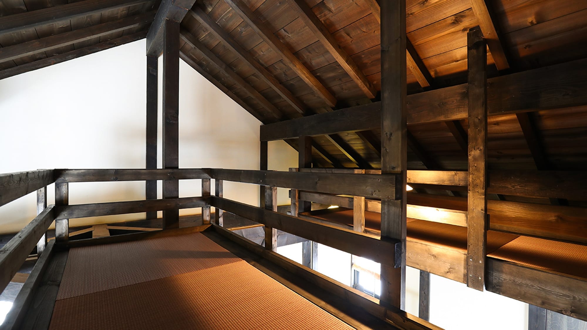 *第七栋和第八栋建筑的内部景象（传统日式房屋）