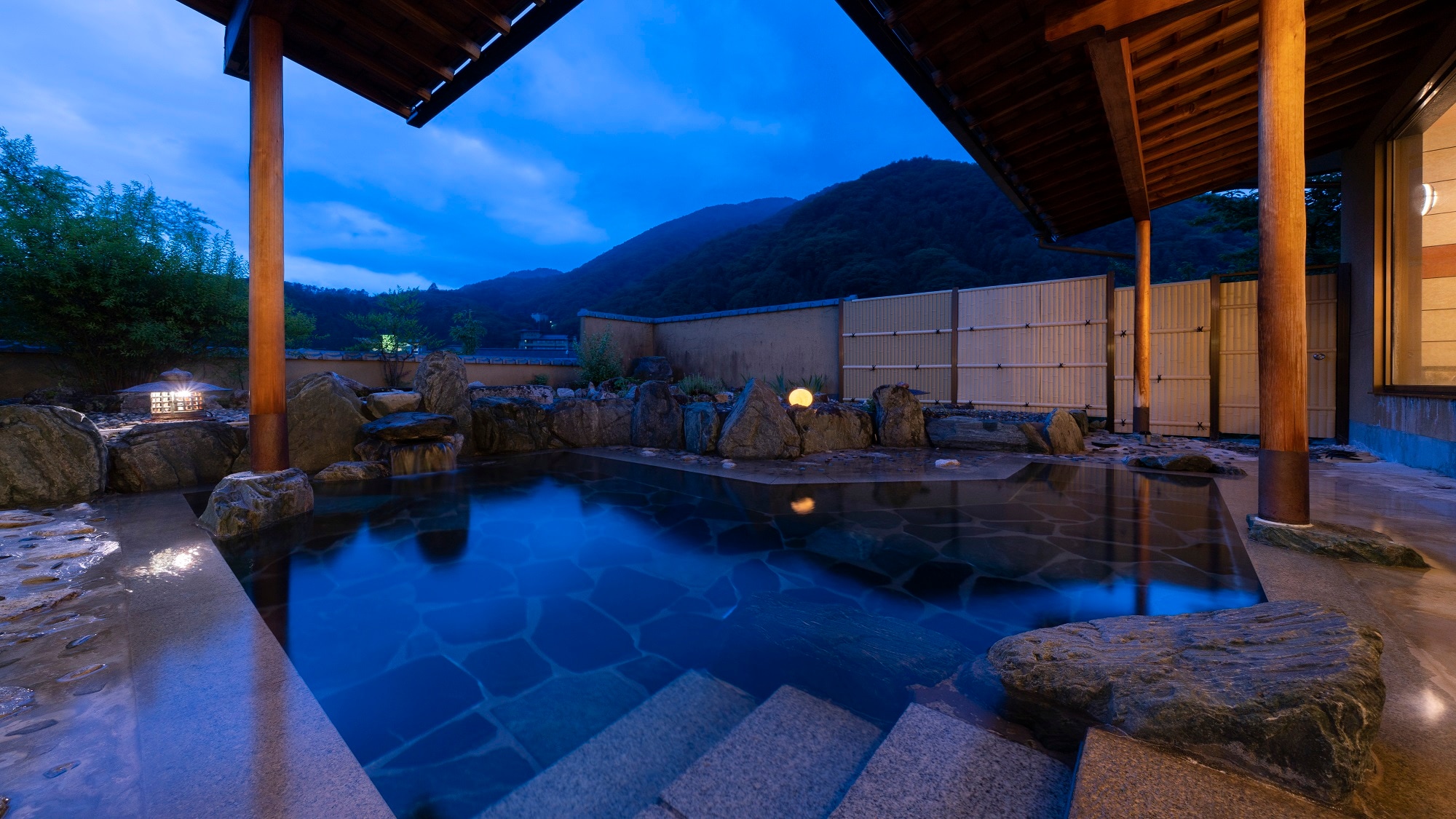 Hot spring bath ~ open-air bath ~