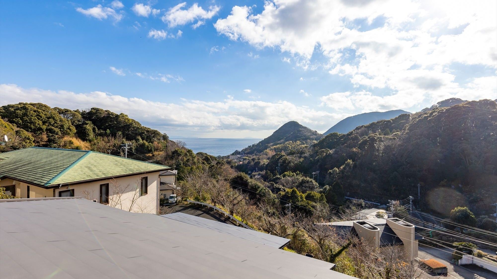 [Yamayuri 2nd floor] From the 2nd floor, you can enjoy the sea and sky through the roof. The stars in the night sky are also wonderful.