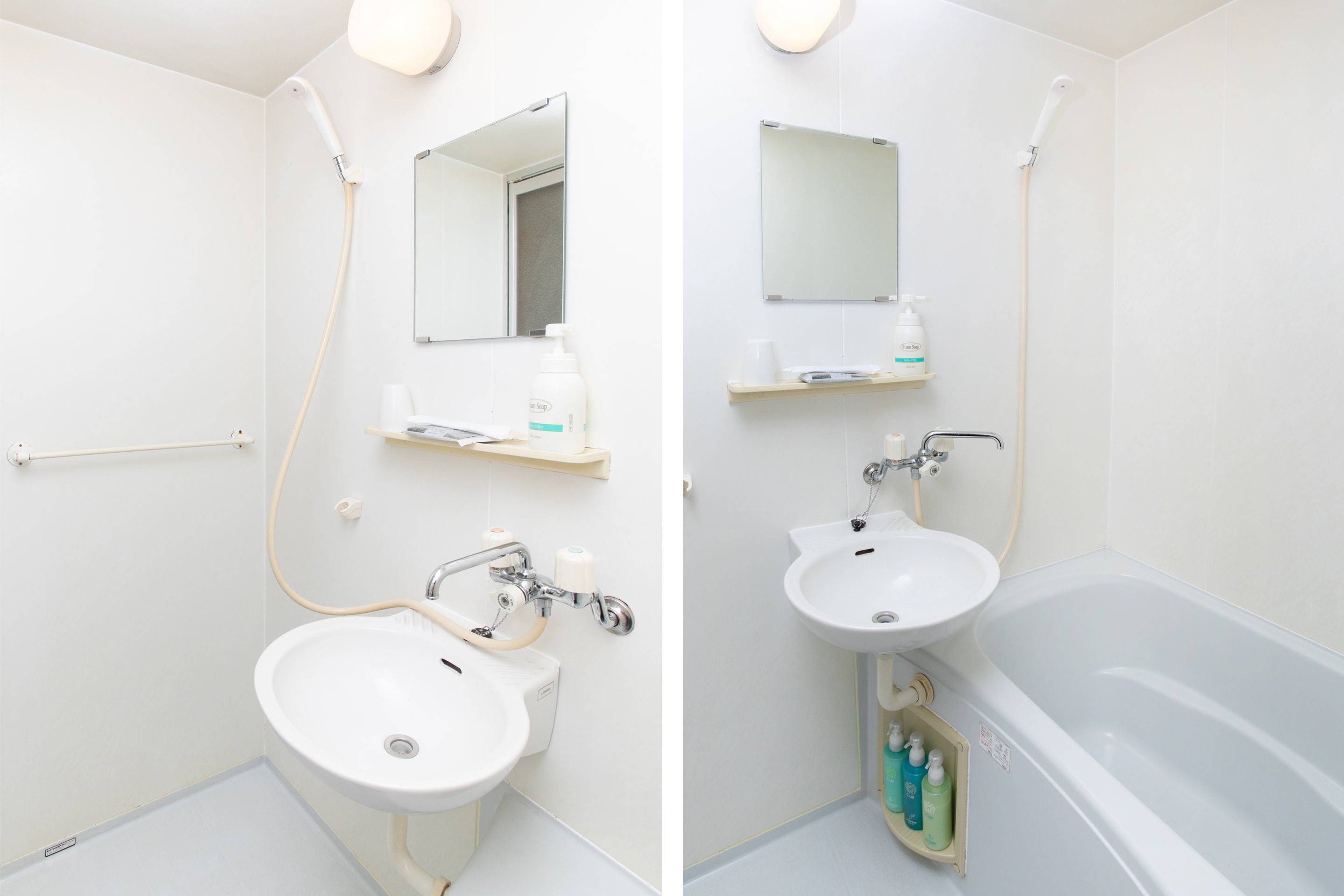 [Fully equipped for comfortable long-term stays] All rooms have separate bathrooms and toilets, and washrooms