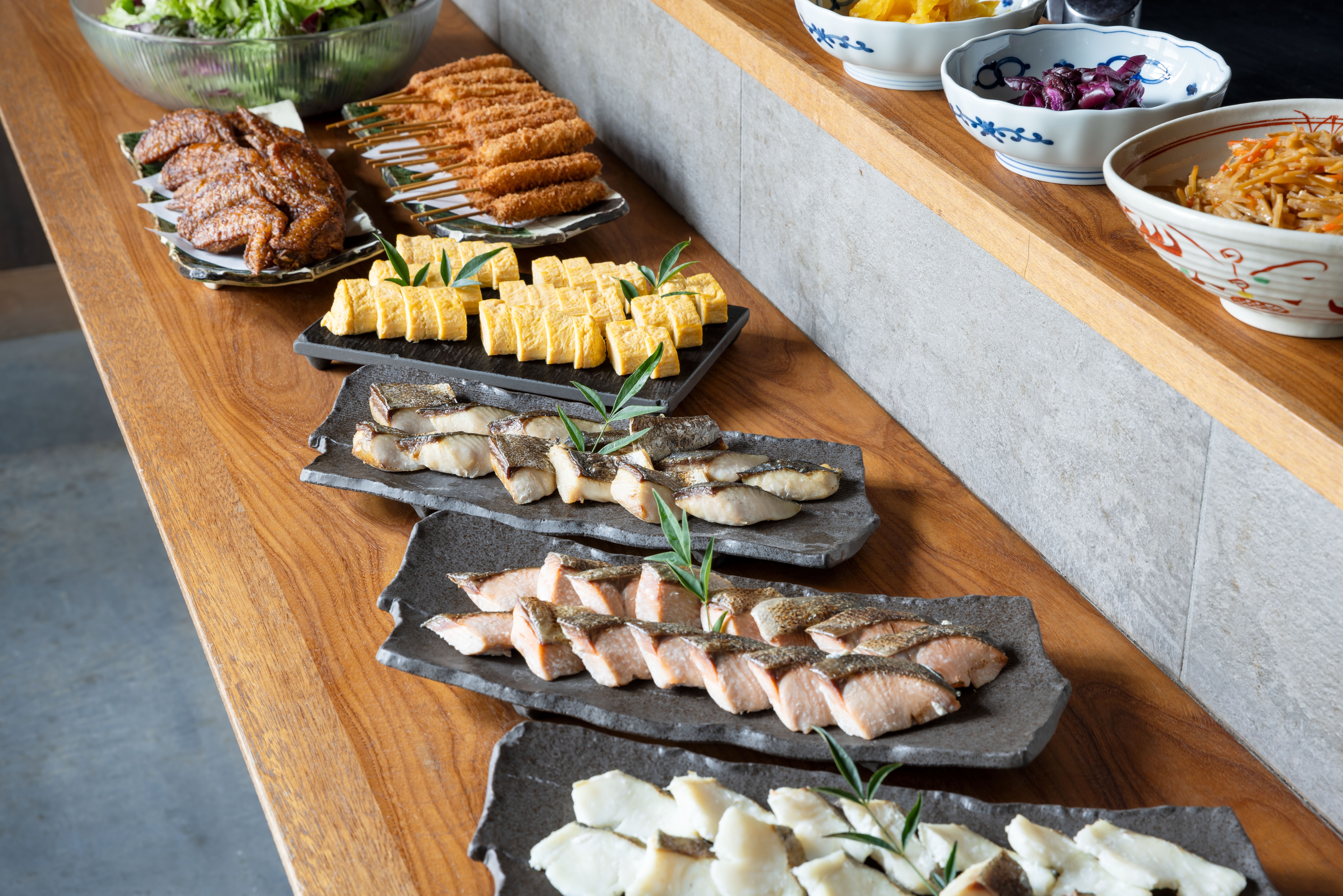 Breakfast buffet