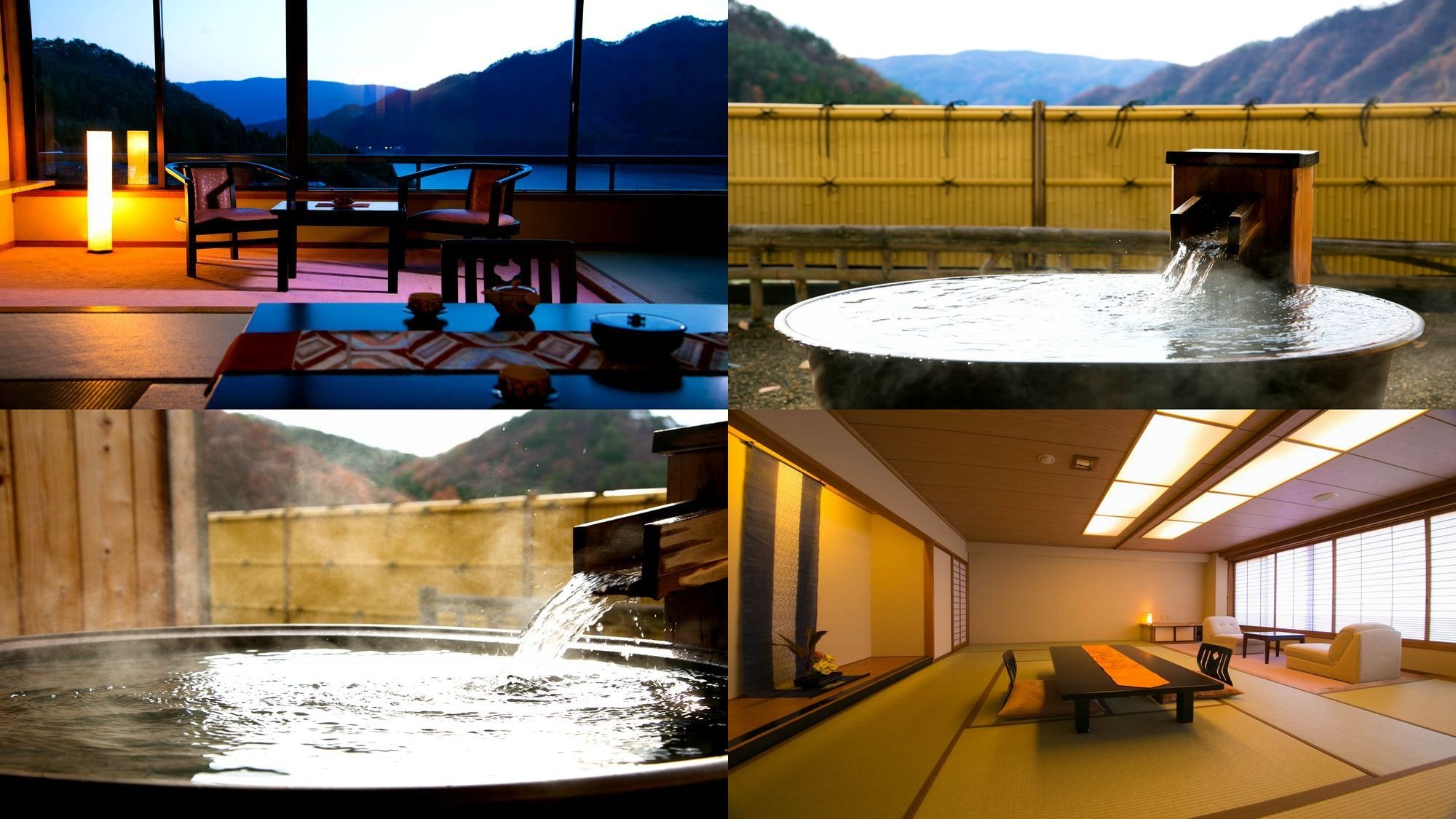 [ห้องพร้อมอ่างอาบน้ำกลางแจ้ง] ■ ฟูจิน ◇ ห้องสไตล์ญี่ปุ่น 14 เสื่อทาทามิ + ระเบียงกว้าง ■ ห้ามสูบบุหรี่