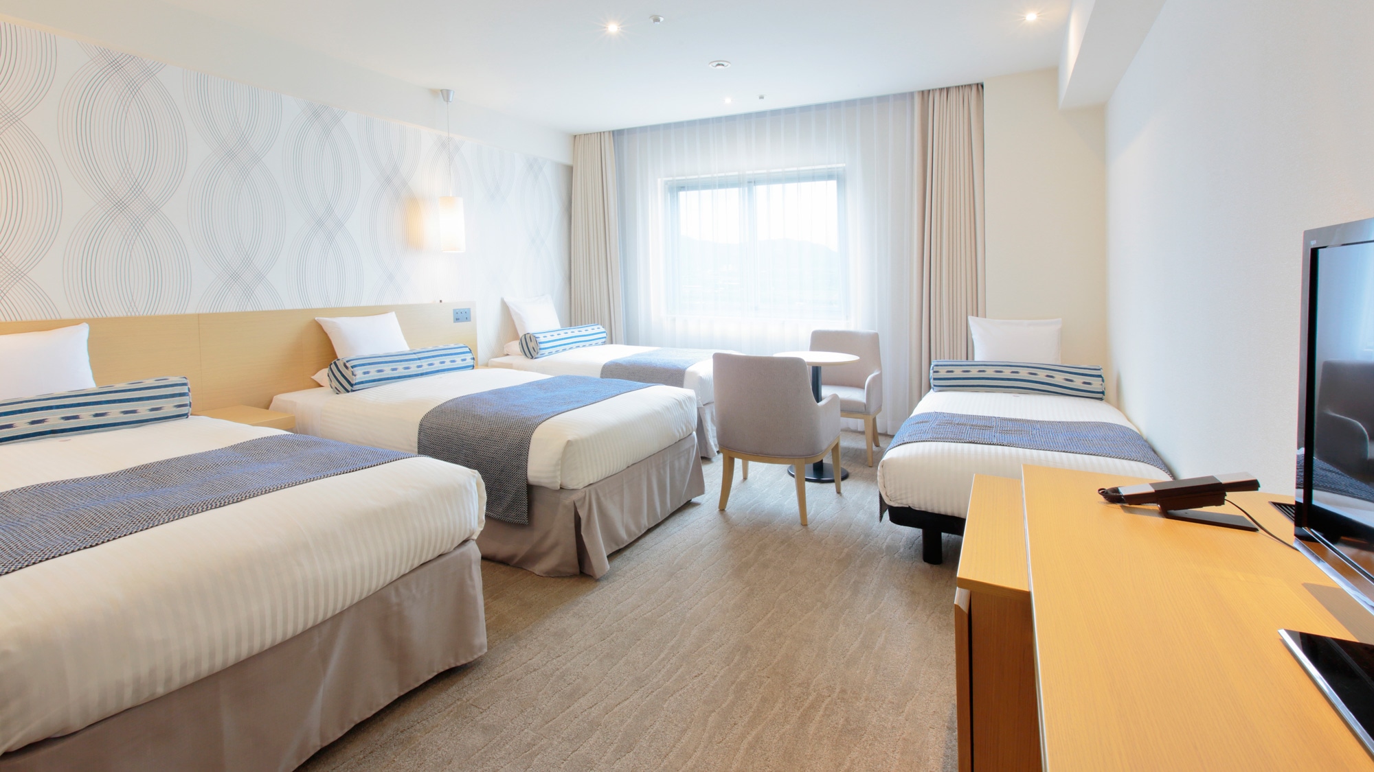 [Corner Twin] 4 beds image