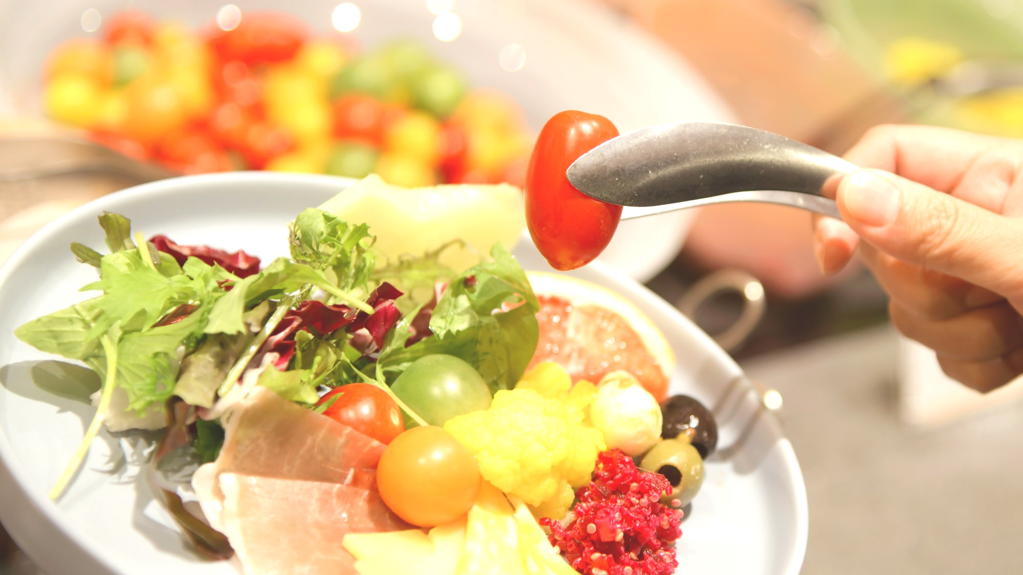 ◇Hotel's special breakfast buffet. A fulfilling salad corner that considers delicious and healthy