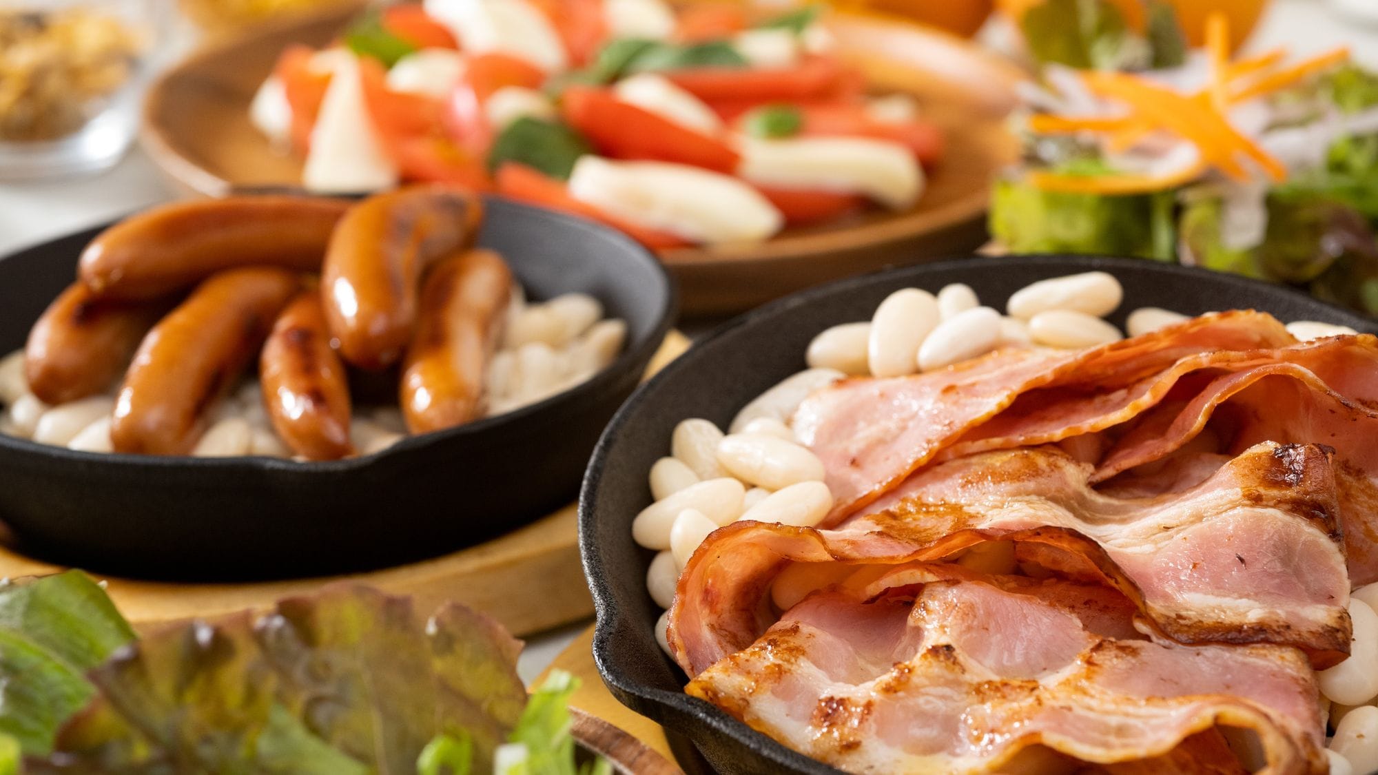 Breakfast buffet example