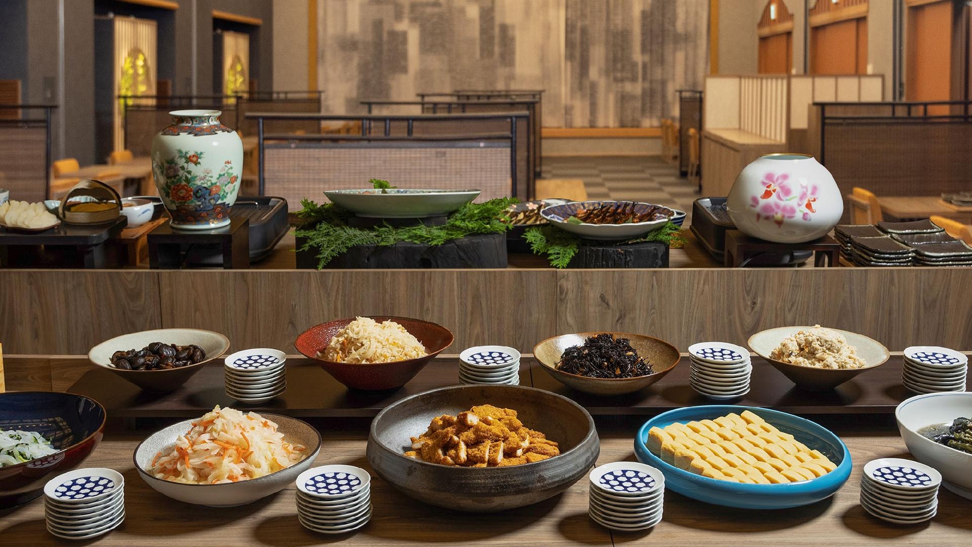 <自助早餐> 享用使用當地食材烹調的各種菜餚