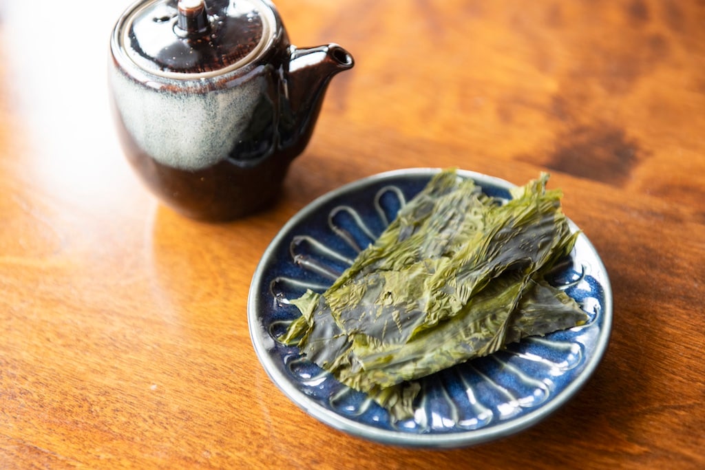 當地特產乾裙帶菜