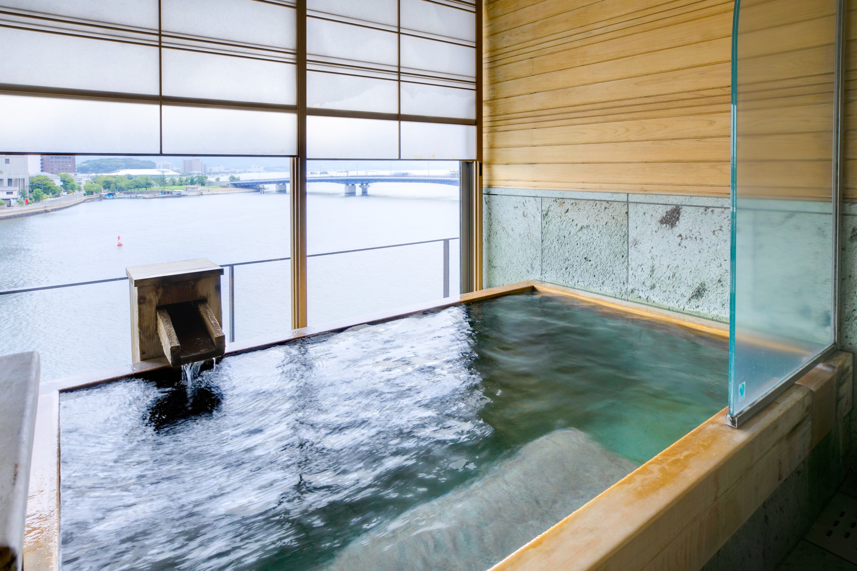 4th floor Japanese-Western room with hot spring view