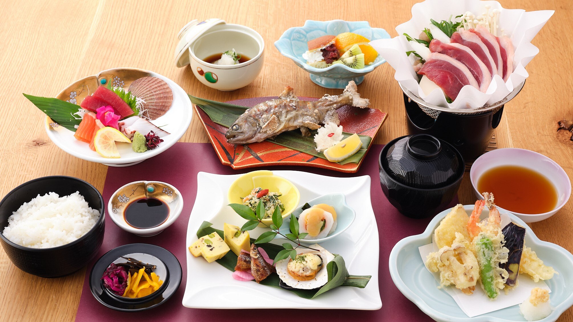 Kaiseki pesta gunung