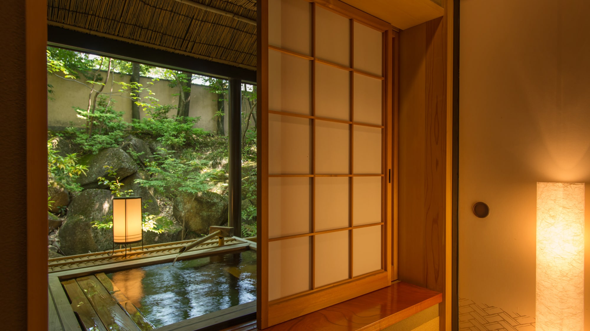 [Kishintei-Guest room with cypress open-air bath-]