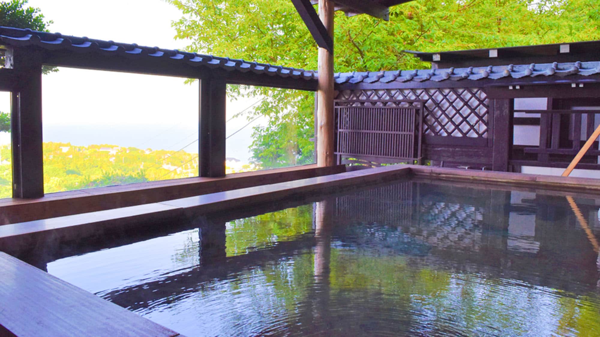 ・[Shin-Sagami no Yu] Tận hưởng khoảng thời gian riêng tư tuyệt vời trong bồn tắm rộng rãi.