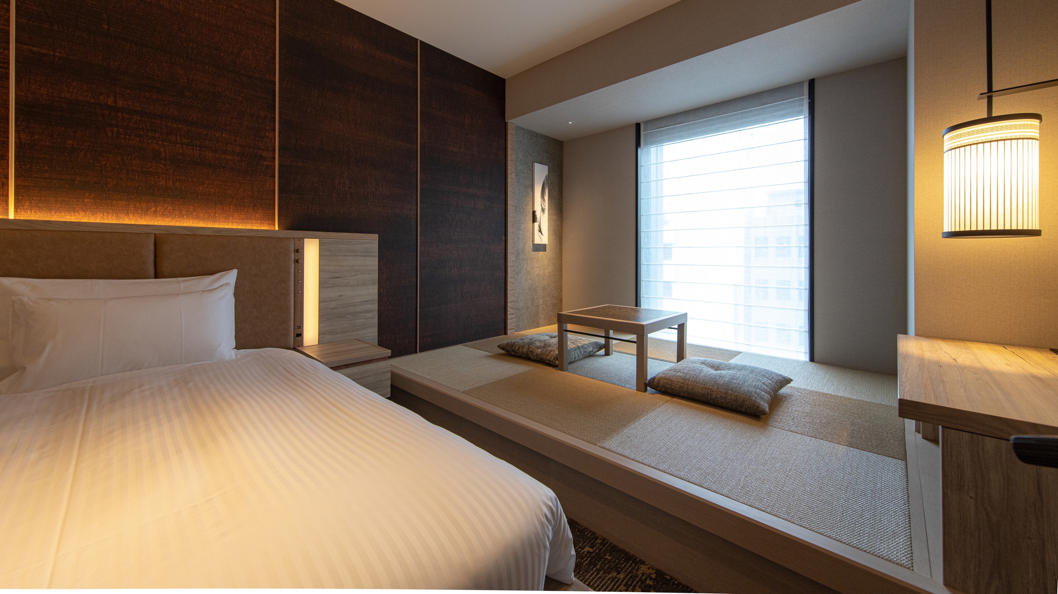 Comfort Deluxe Twin-Jepang (NAGOMI) [31-32 sqm / 120 cm lebar tempat tidur / semua kamar bebas rokok]