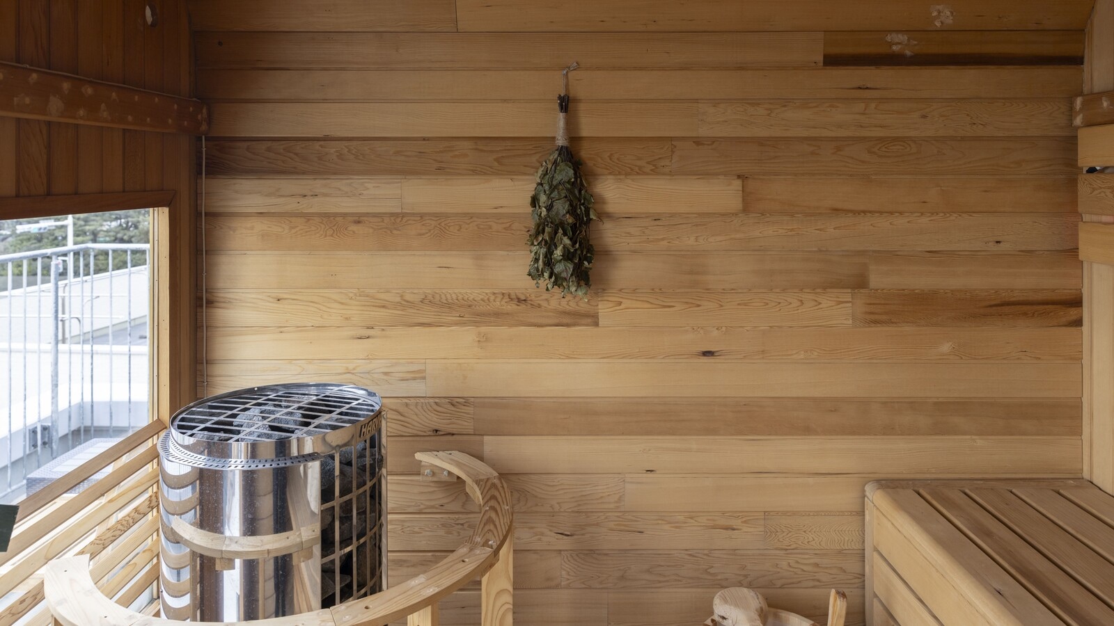 Reset your mind and body in the sauna