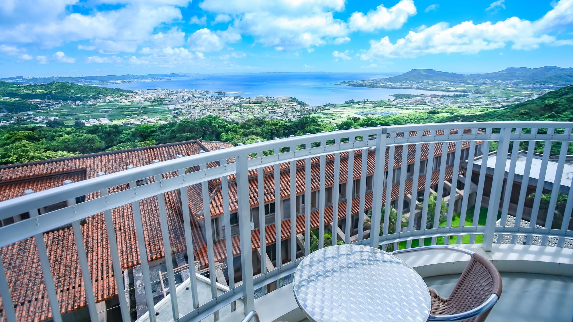 The view from Sashiki Hill makes you feel closer to Okinawa.