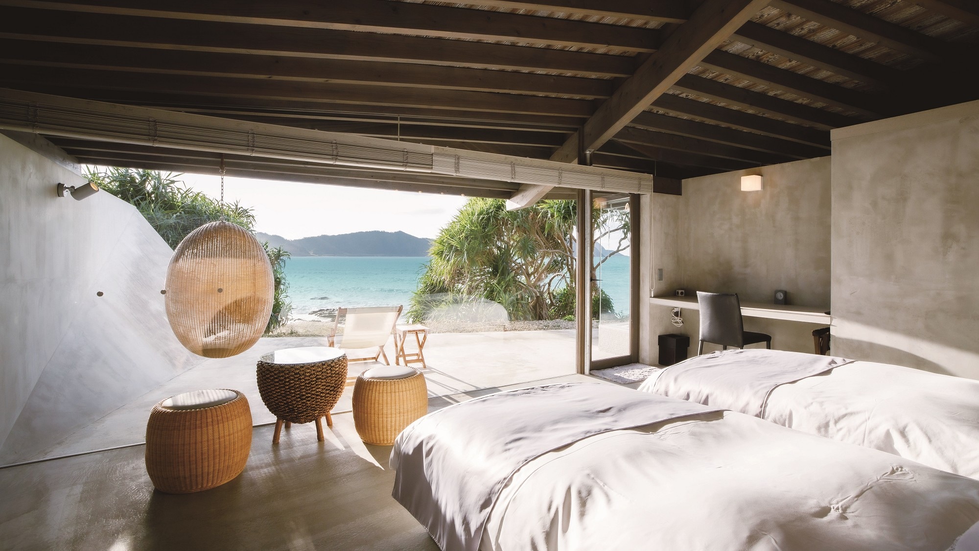 [วิลล่าดีลักซ์ เตียงคู่] วิวภายใน