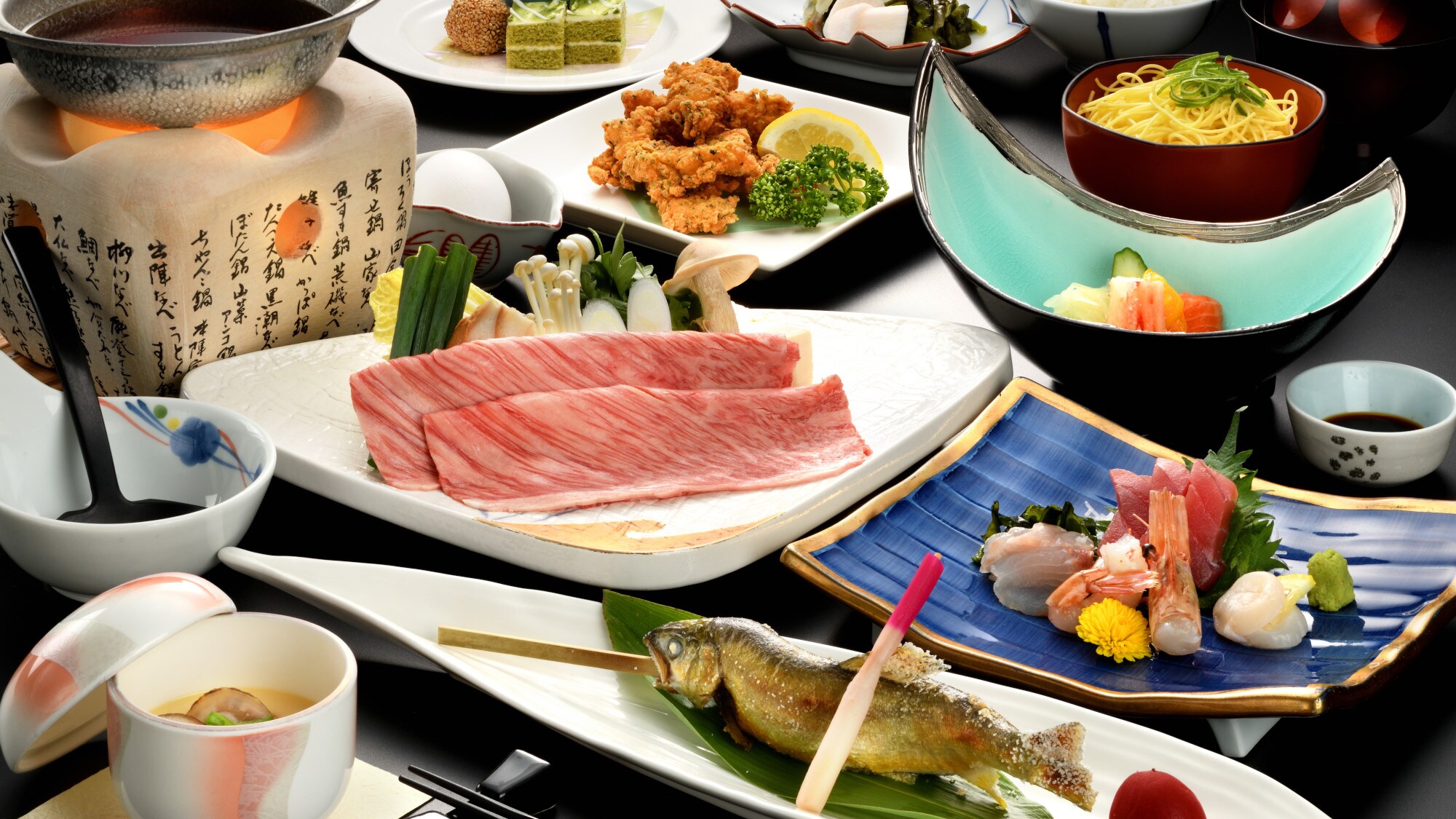 Paket sukiyaki daging sapi Maesawa