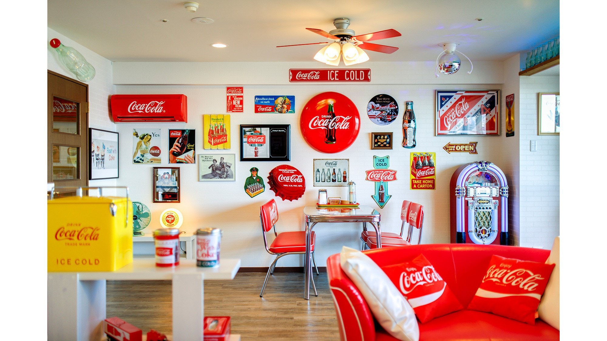 Coca-Cola Room Living Room