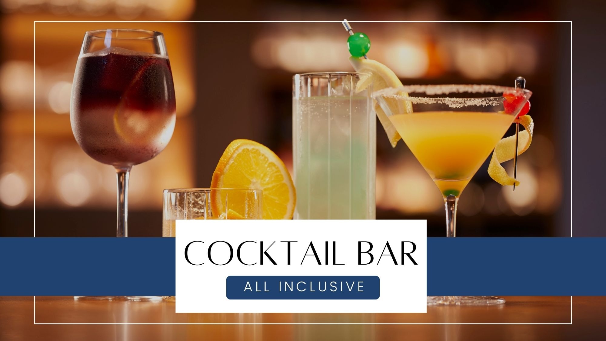 [Ichiraku's All Inclusive] Cocktails made at the bar