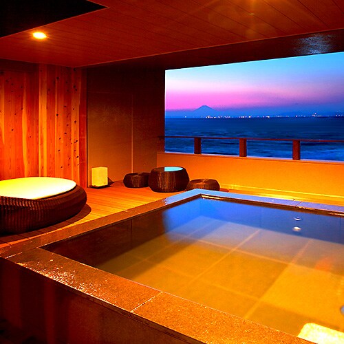 3F Guest room with open-air bath (private room with shower booth)