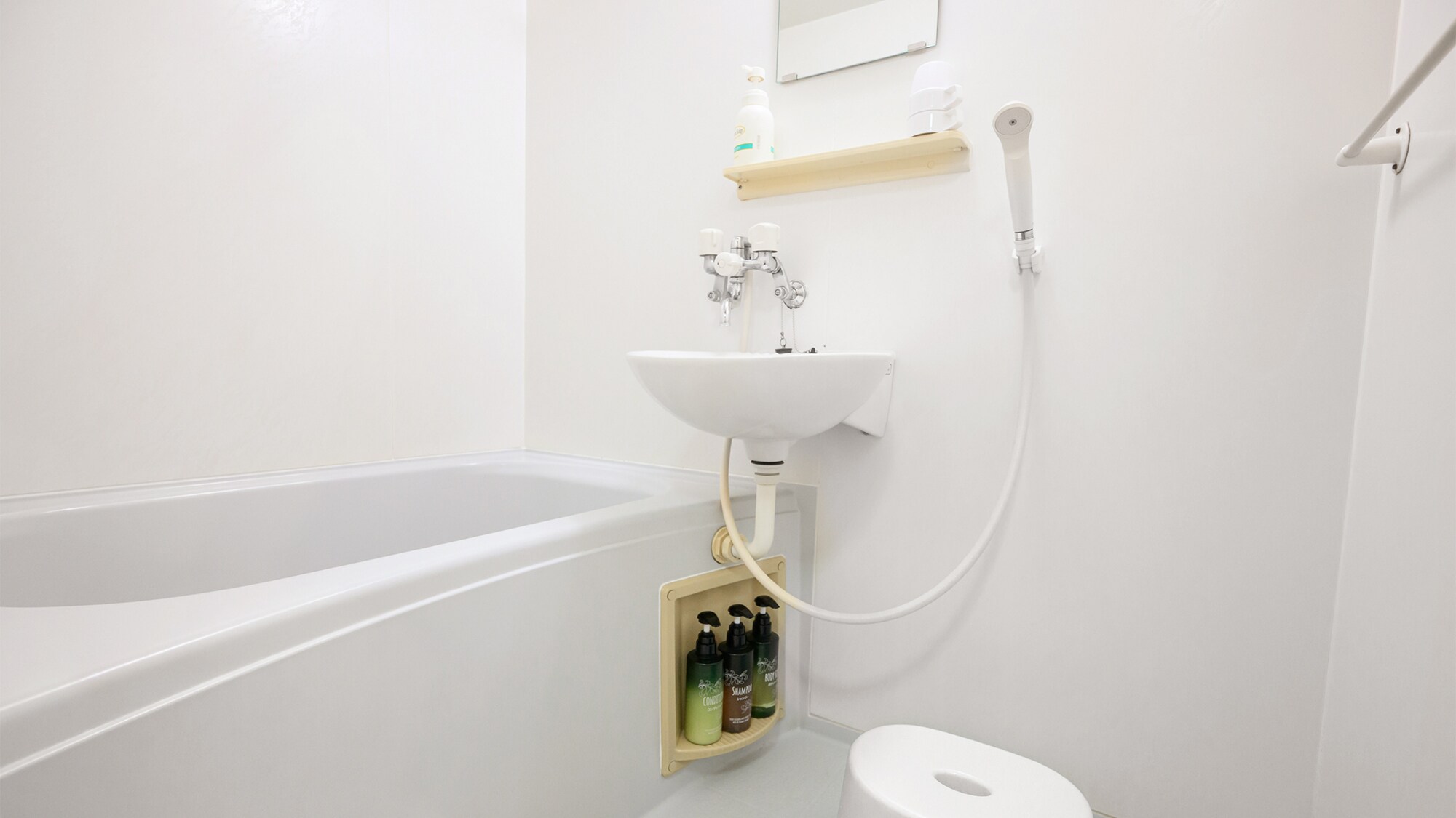 [พร้อมสิ่งอำนวยความสะดวกครบครันสำหรับการเข้าพักระยะยาว] ห้องพักทุกห้องมีห้องน้ำและห้องสุขาแยกจากกัน และห้องซักล้าง