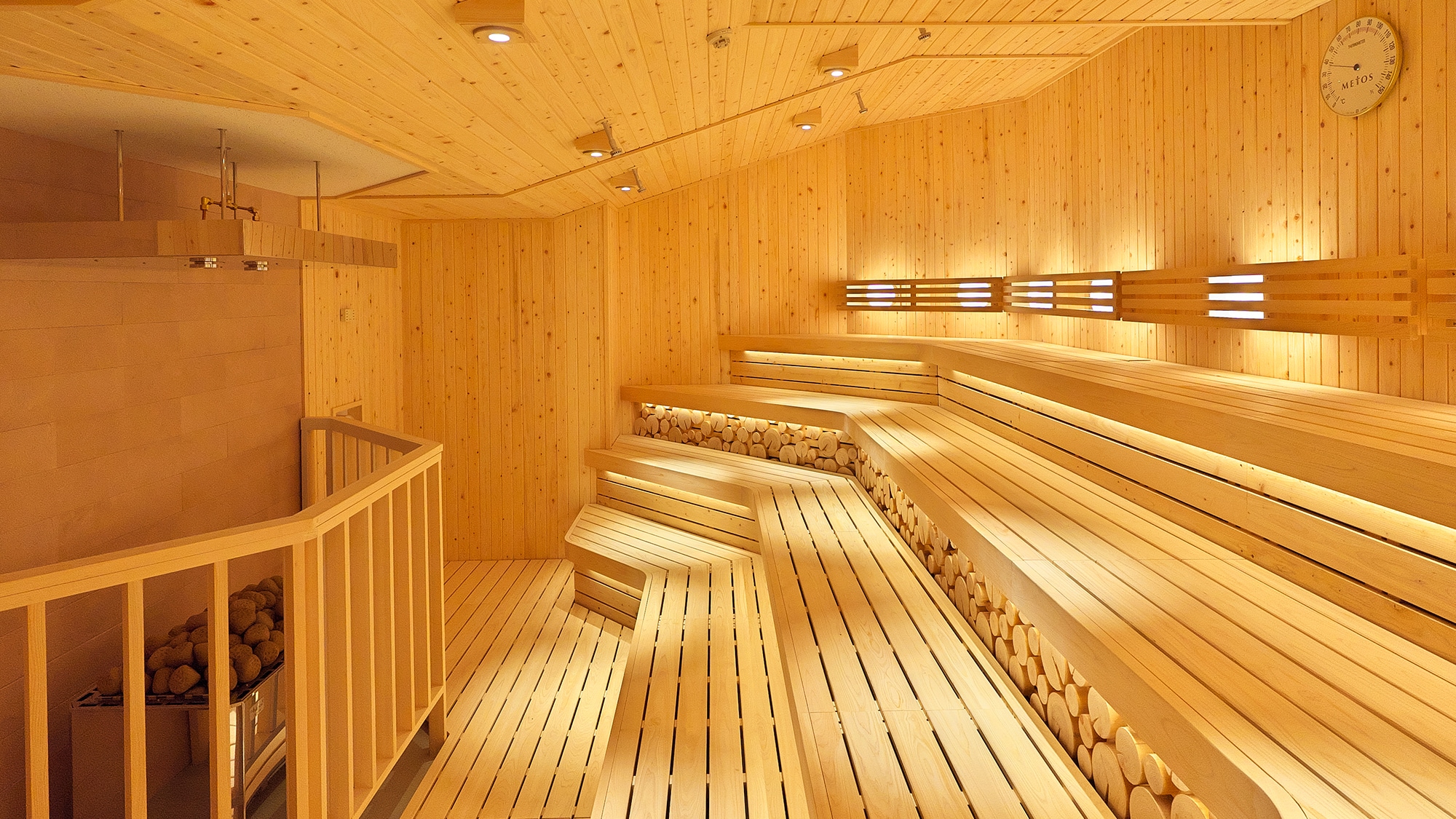 [FIVE SENSE SAUNA] Cải tạo vào ngày 20 tháng 7 năm 2024. Một phòng xông hơi bằng gỗ được làm hoàn toàn bằng cây bách